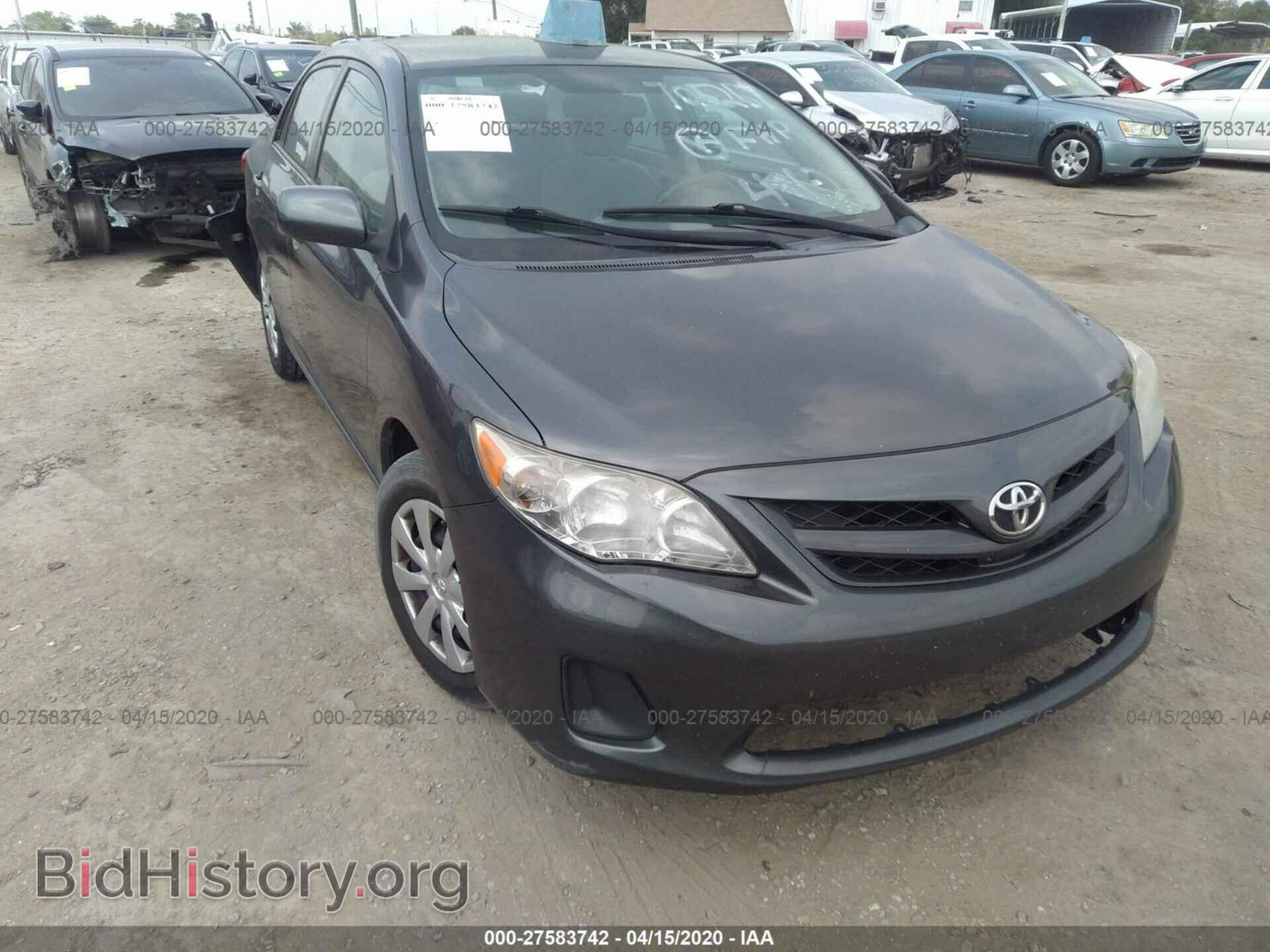 Photo 2T1BU4EE0BC705267 - TOYOTA COROLLA 2011