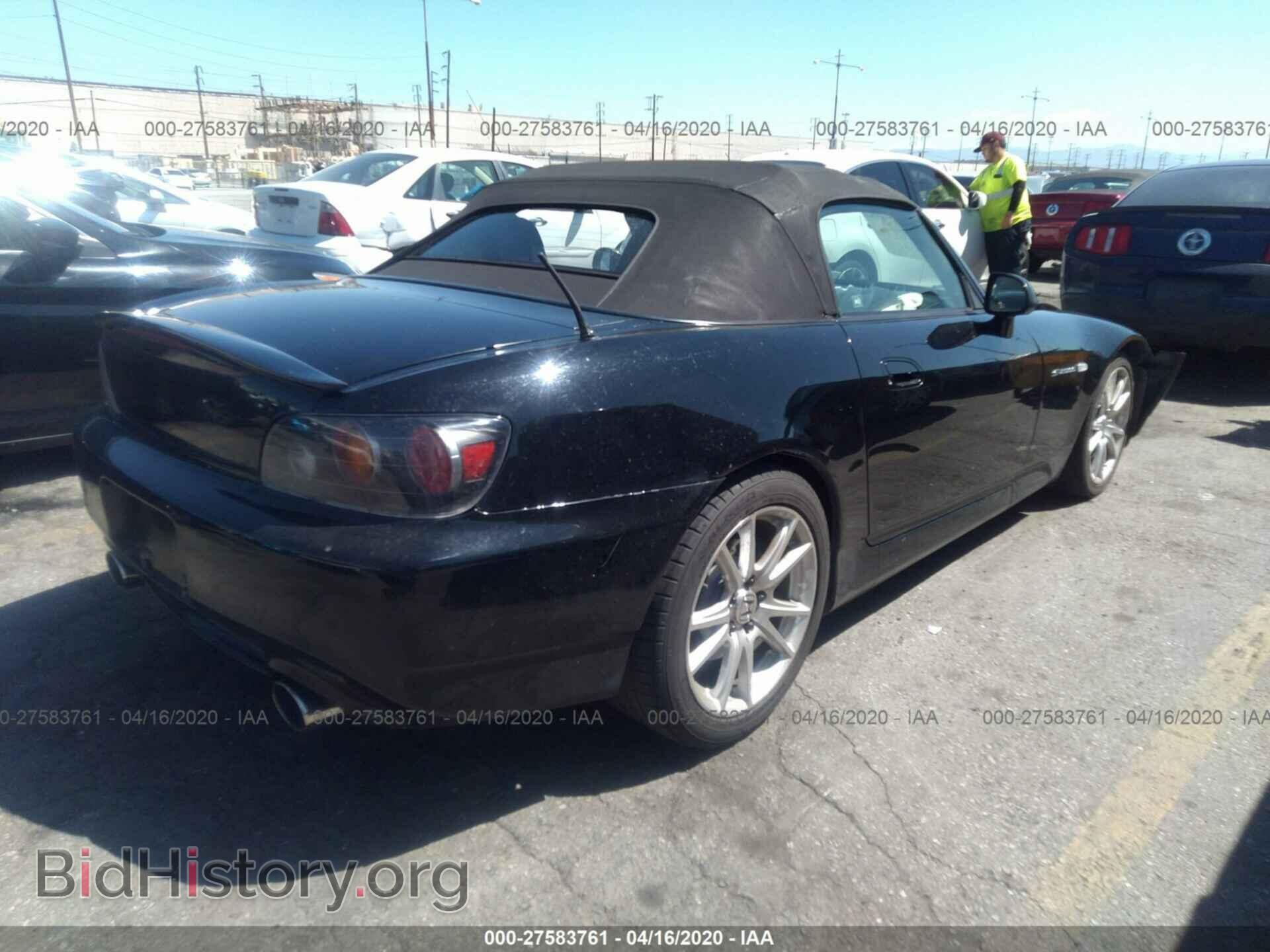 2004 HONDA S2000 - VIN: JHMAP21404T003836 - Фото 4