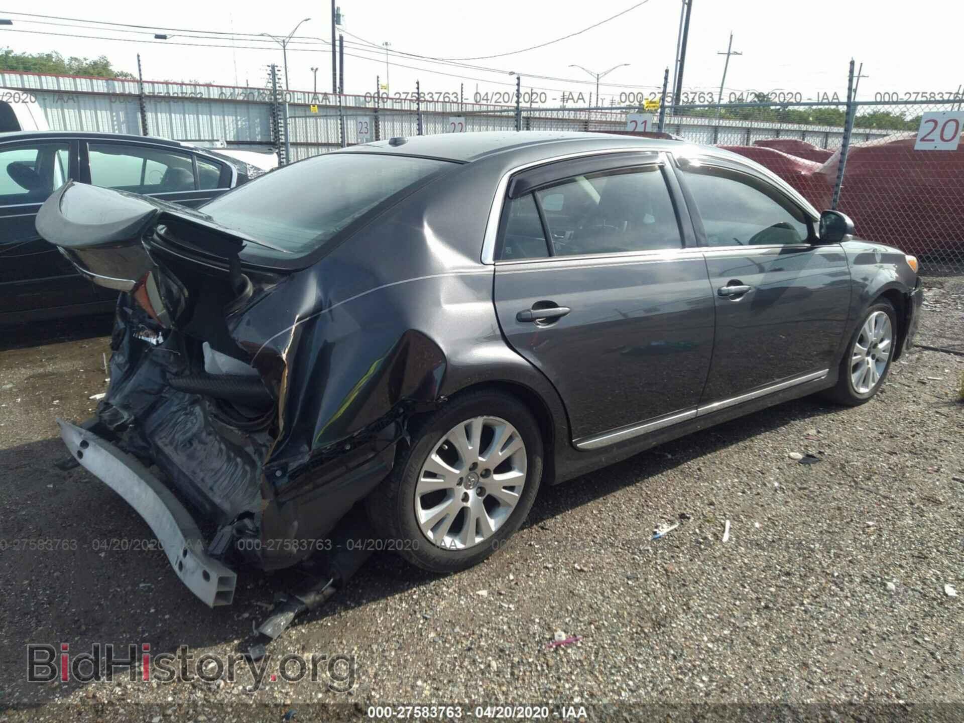 2012 TOYOTA AVALON - VIN: 4T1BK3DBXCU447038 - Фото 4