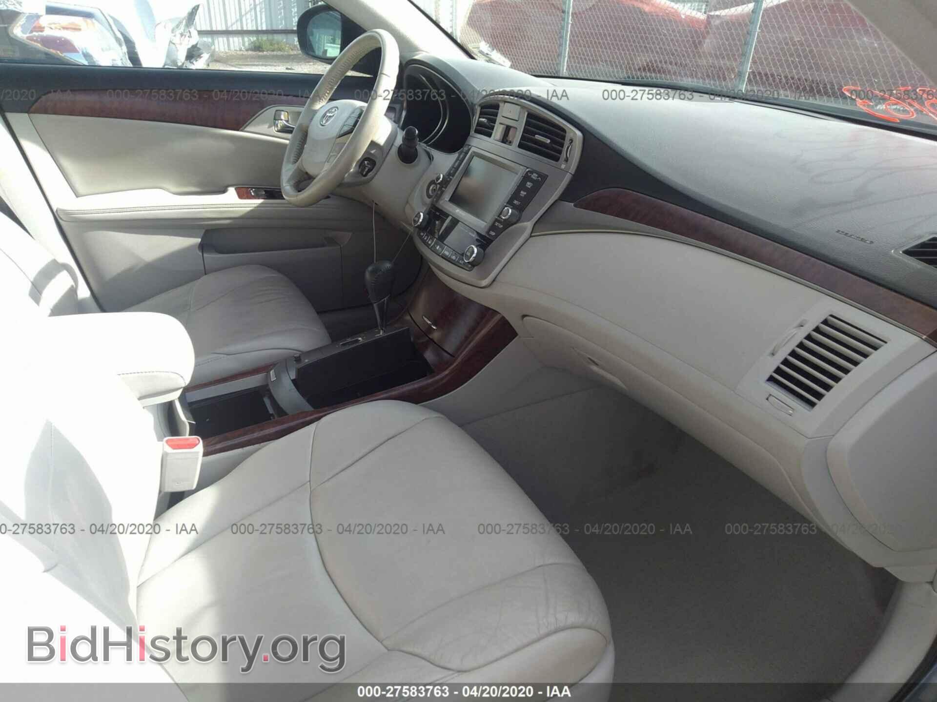 2012 TOYOTA AVALON - VIN: 4T1BK3DBXCU447038 - Фото 5