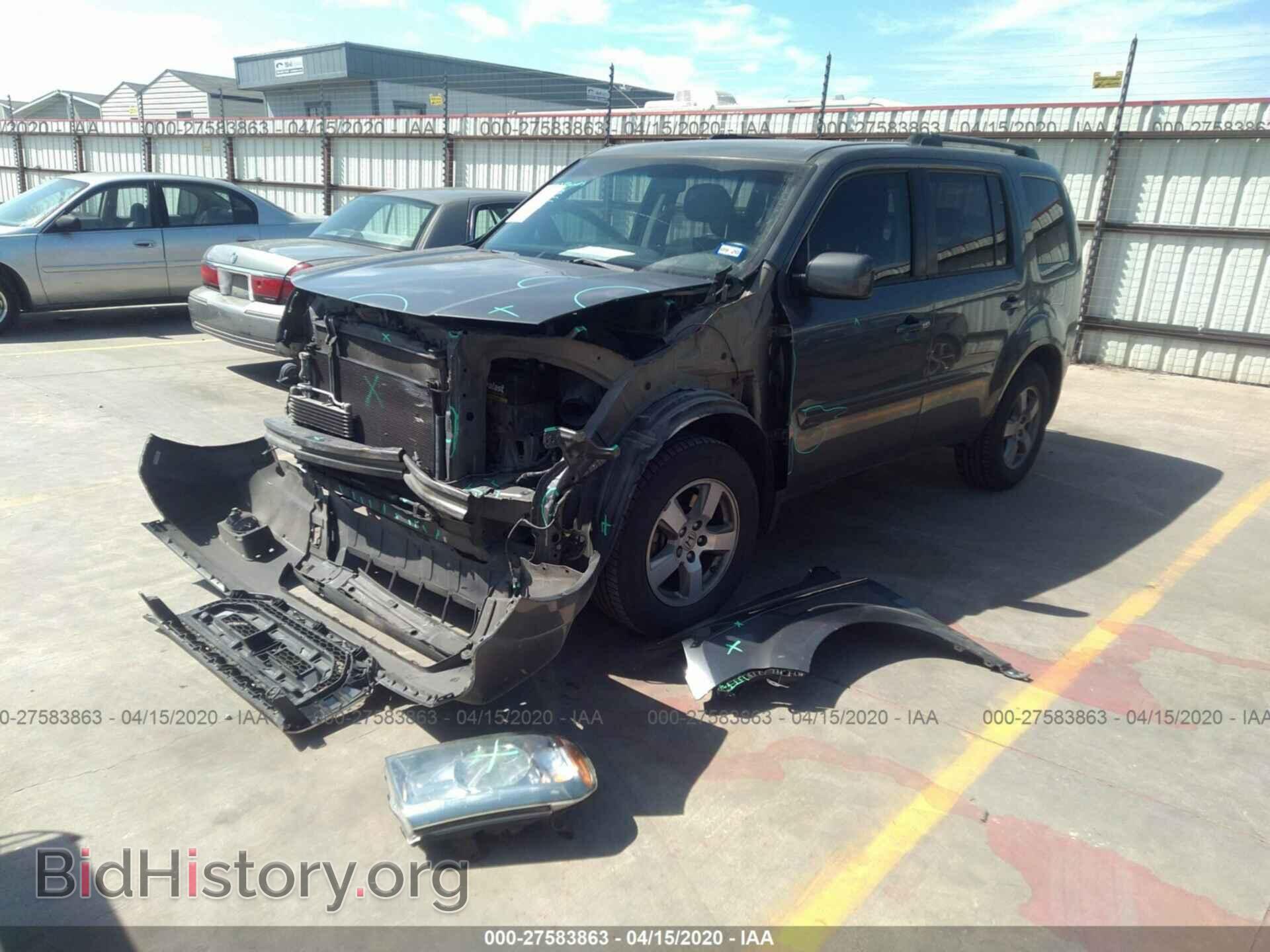 2011 HONDA PILOT - VIN: 5FNYF3H46BB054384 - Фото 2