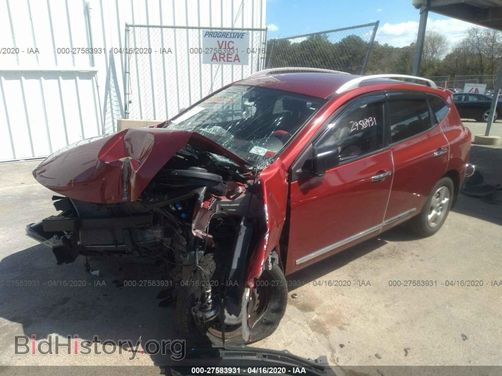 2014 NISSAN ROGUE SELECT - VIN: JN8AS5MV3EW720631 - Фото 2