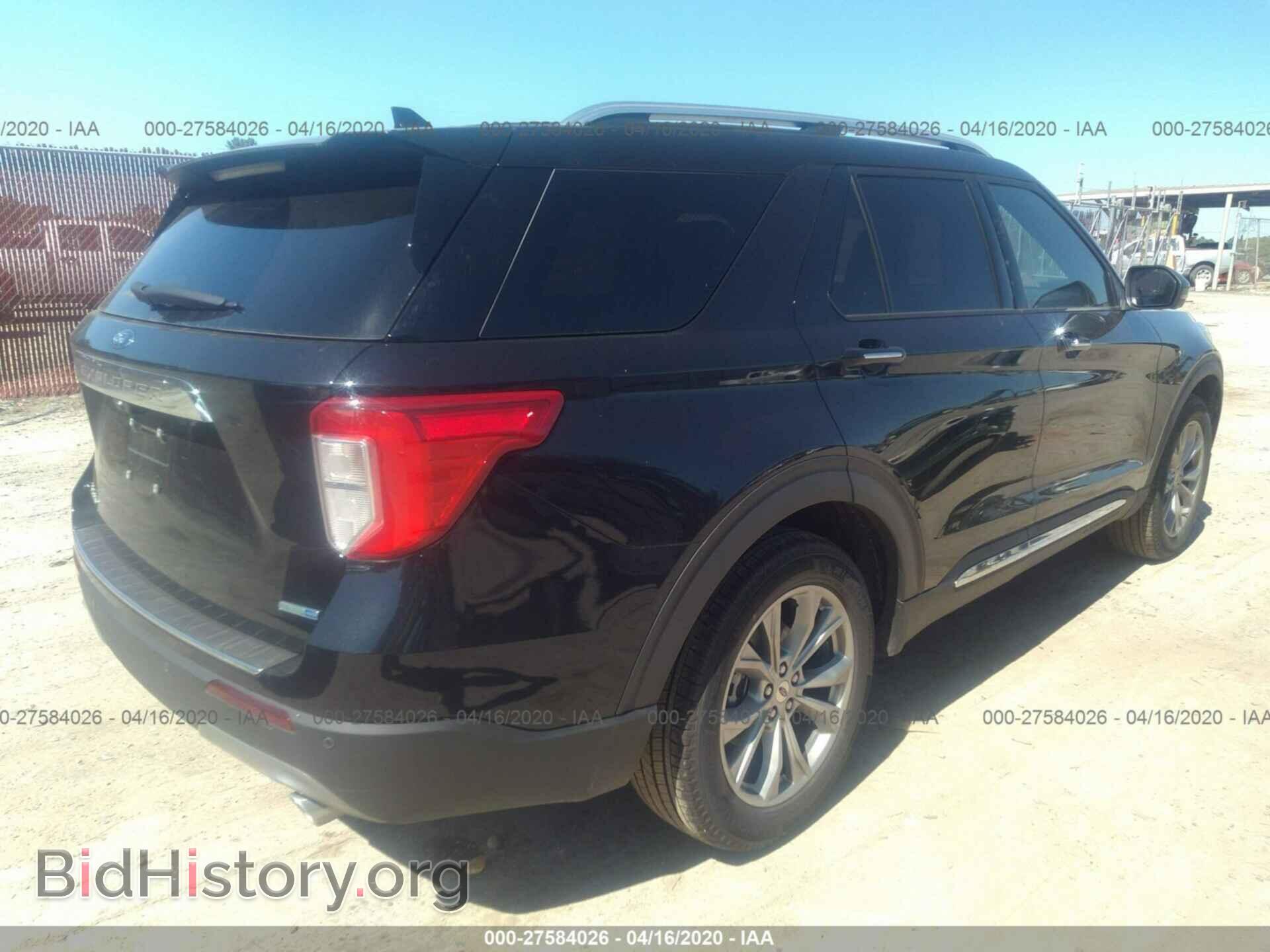 2020 FORD EXPLORER - VIN: 1FMSK8FH0LGB95202 - Фото 4