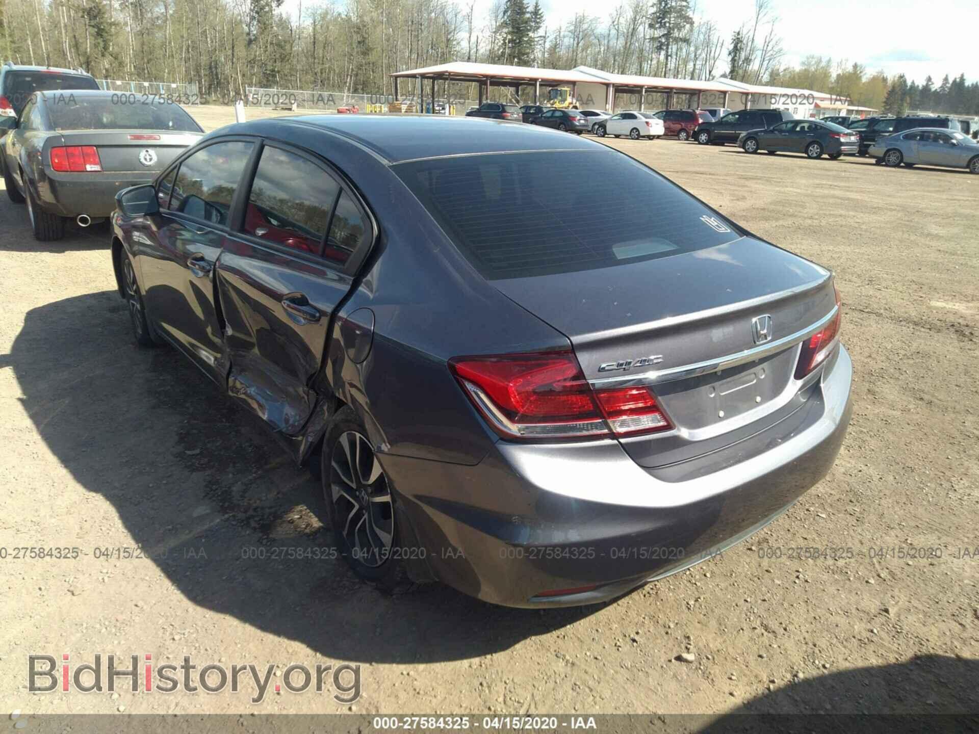 2014 HONDA CIVIC - VIN: 19XFB2F85EE058648 - Фото 3