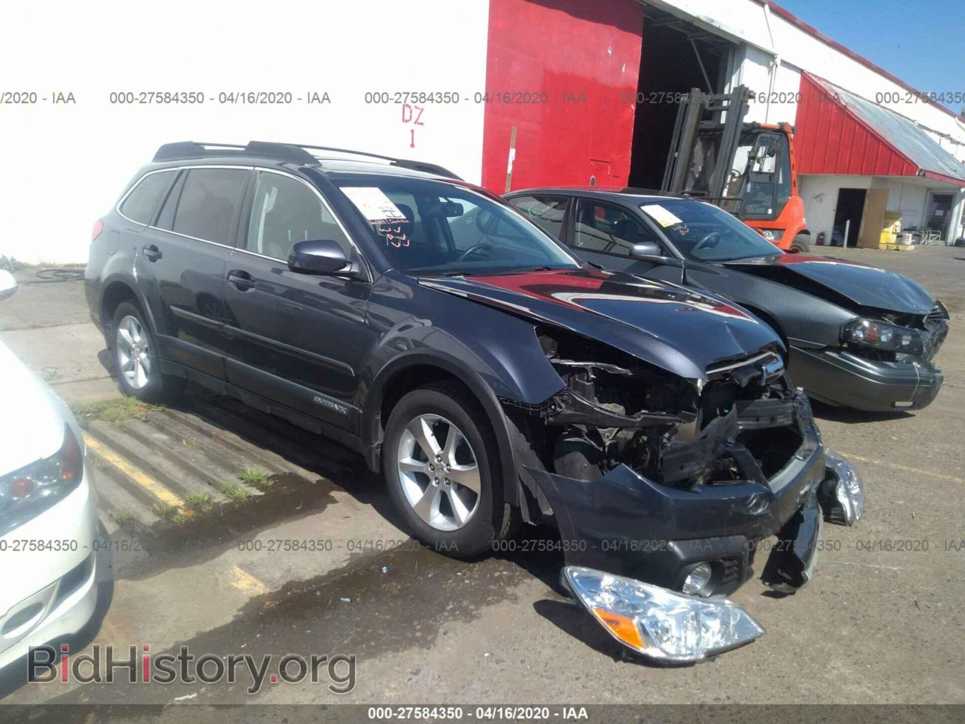 Фотография 4S4BRBLC7E3283921 - SUBARU OUTBACK 2014