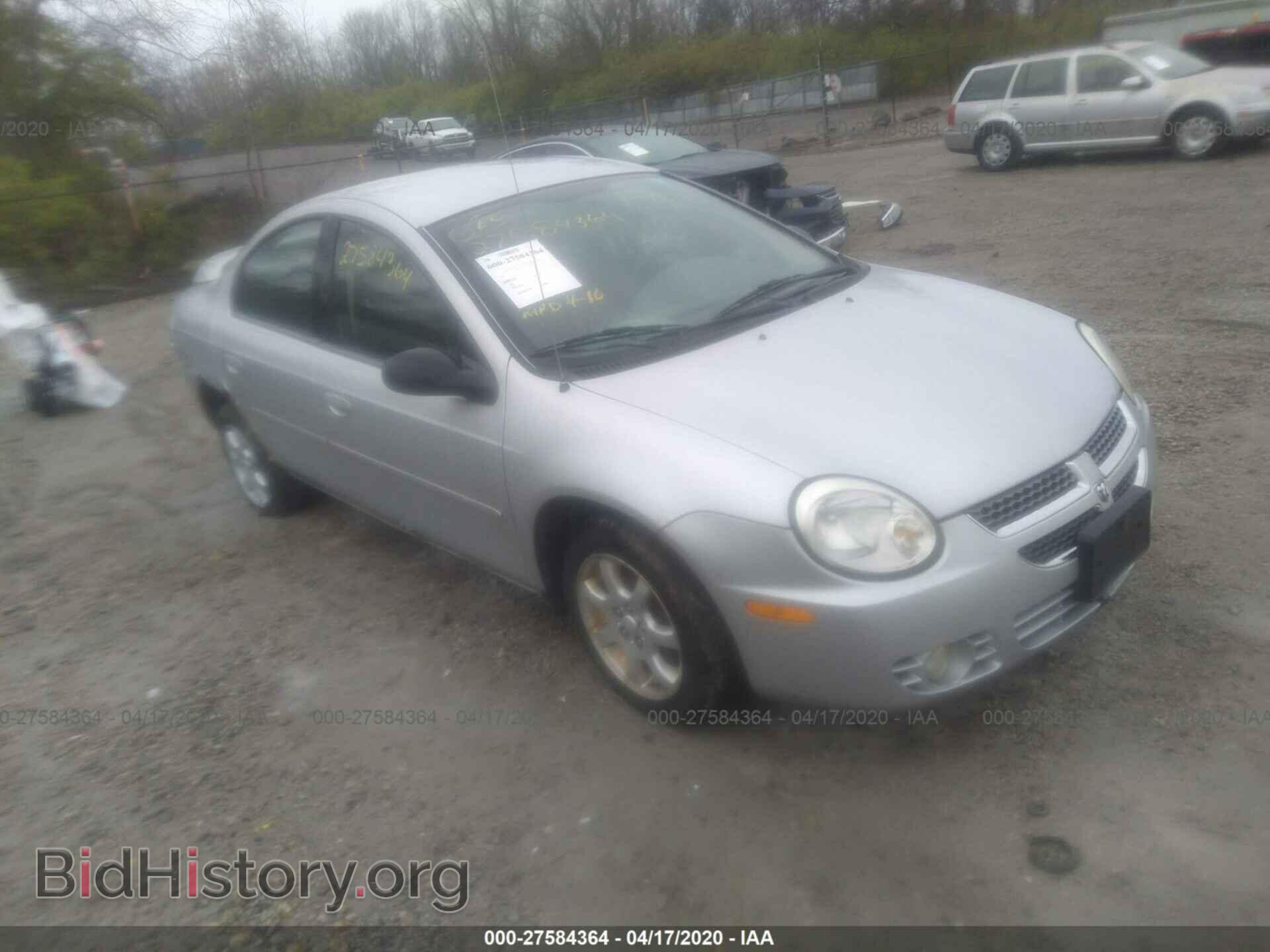 Фотография 1B3ES56C35D225044 - DODGE NEON 2005