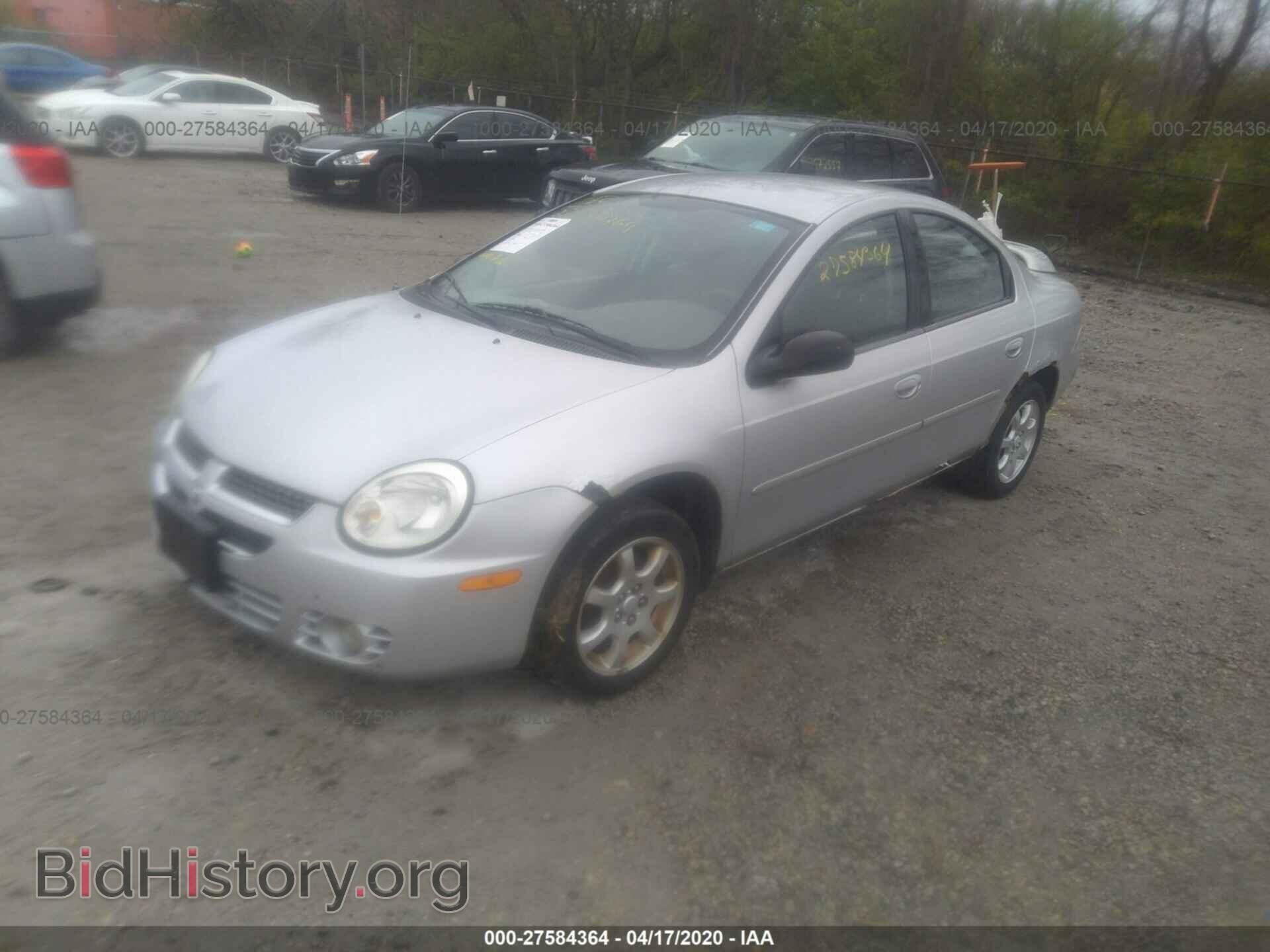 2005 DODGE NEON - VIN: 1B3ES56C35D225044 - Фото 2