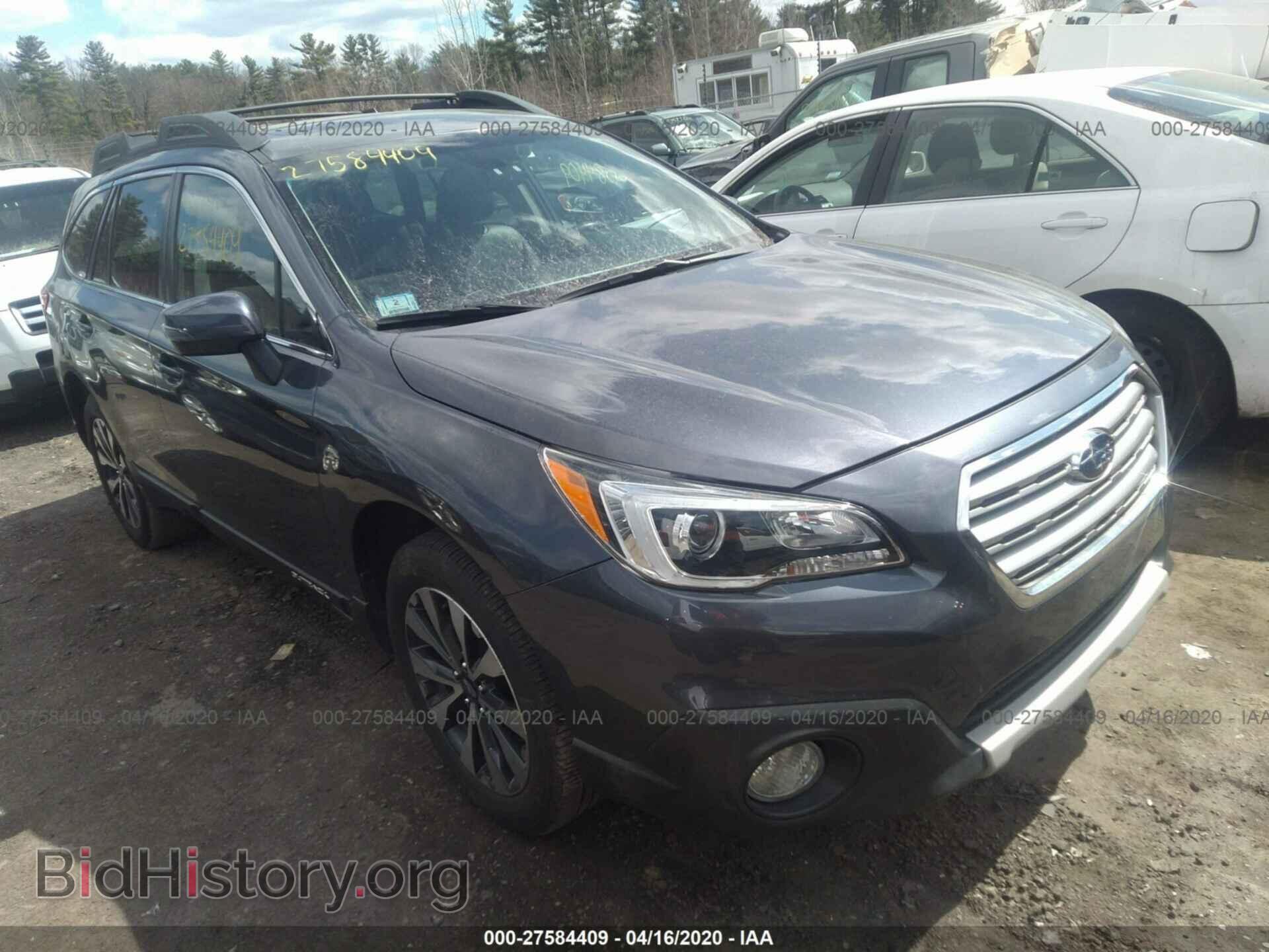Фотография 4S4BSANC7F3252472 - SUBARU OUTBACK 2015