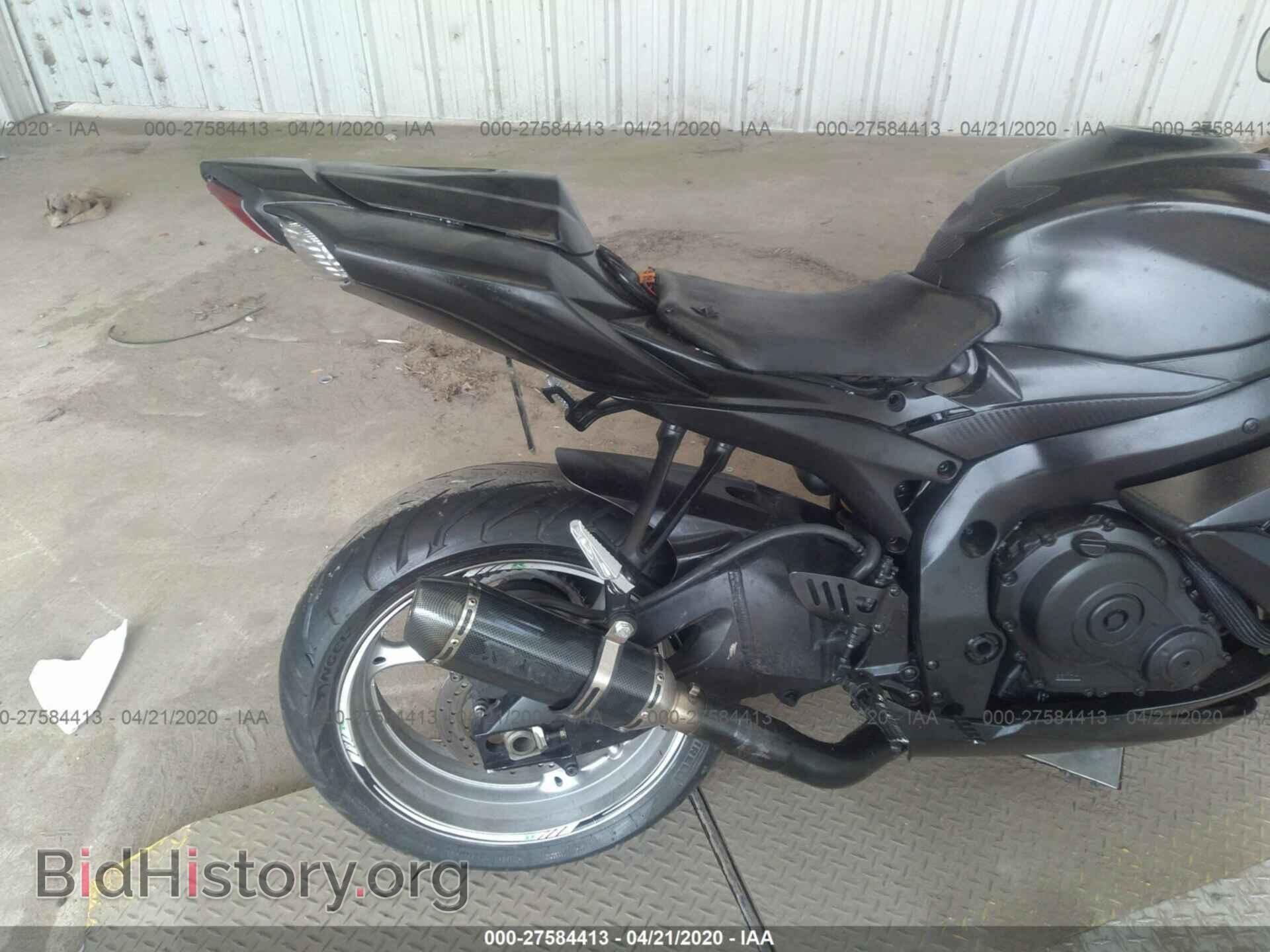 2009 SUZUKI GSX-R600 - VIN: JS1GN7EA392101801 - Фото 6