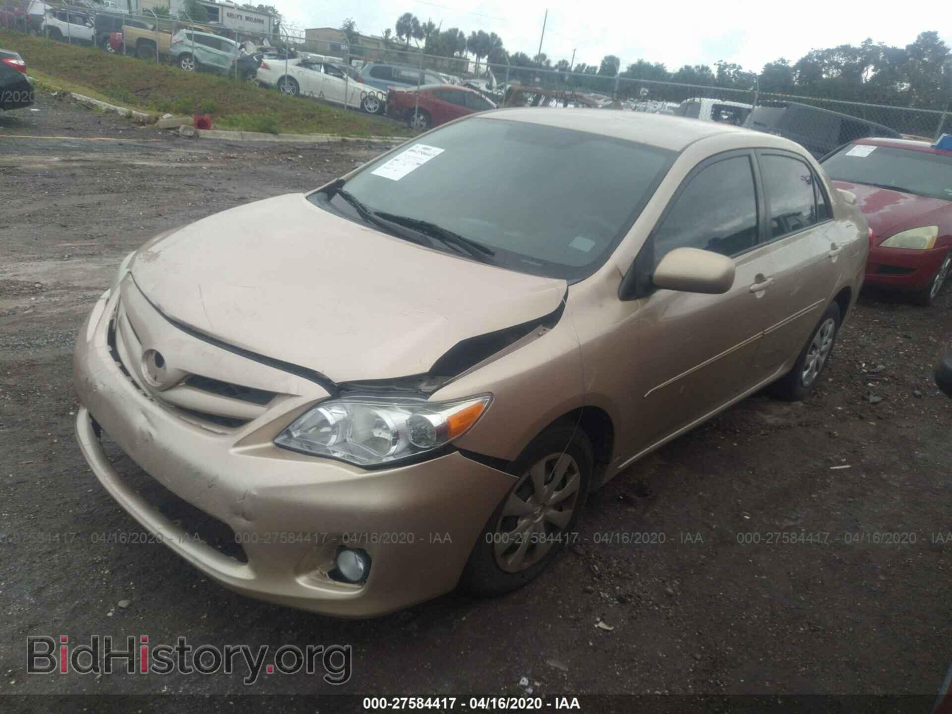 2011 TOYOTA COROLLA - VIN: 2T1BU4EE9BC673404 - Фото 2