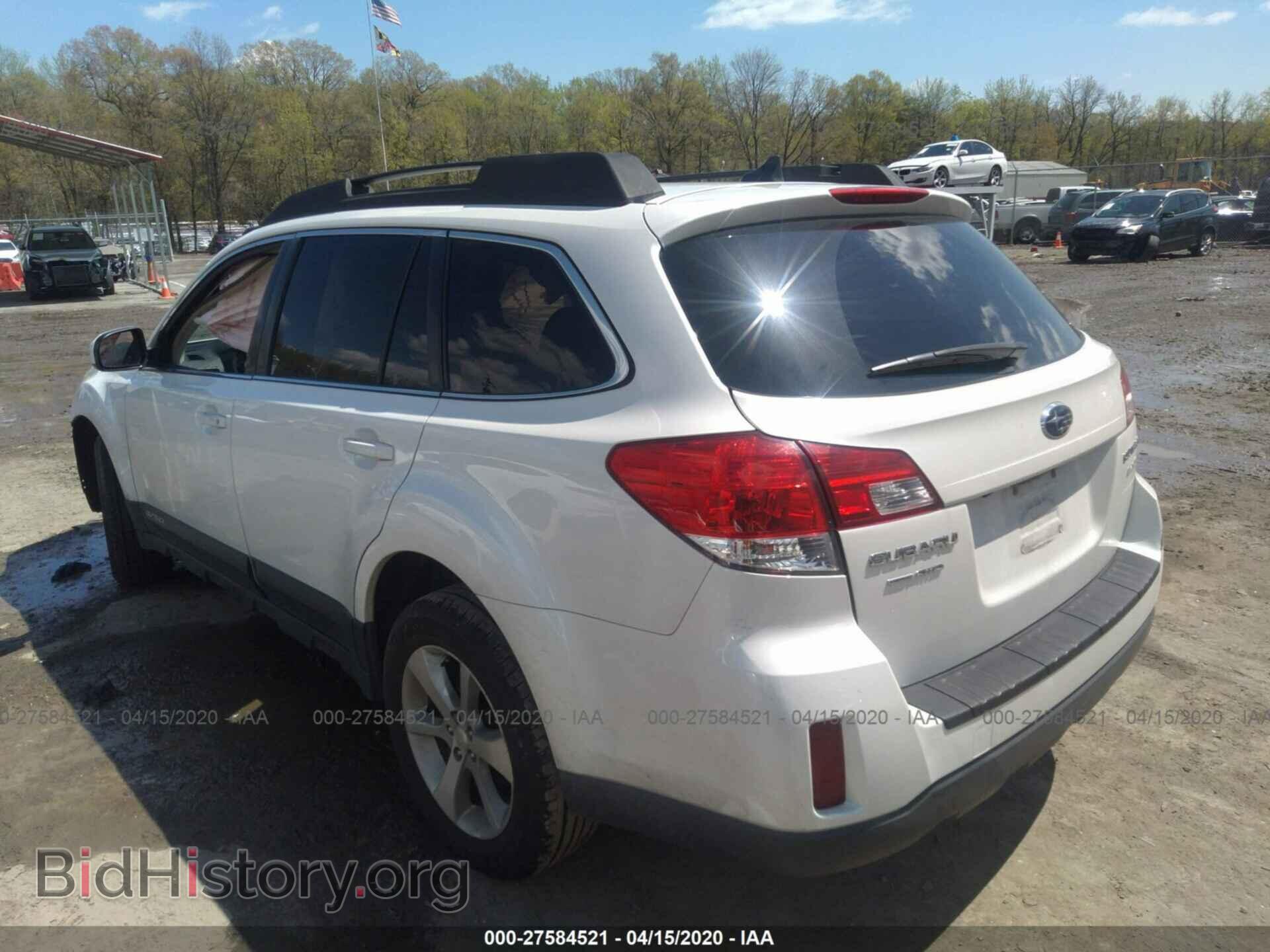 2013 SUBARU OUTBACK - VIN: 4S4BRBPC1D3317084 - Фото 3
