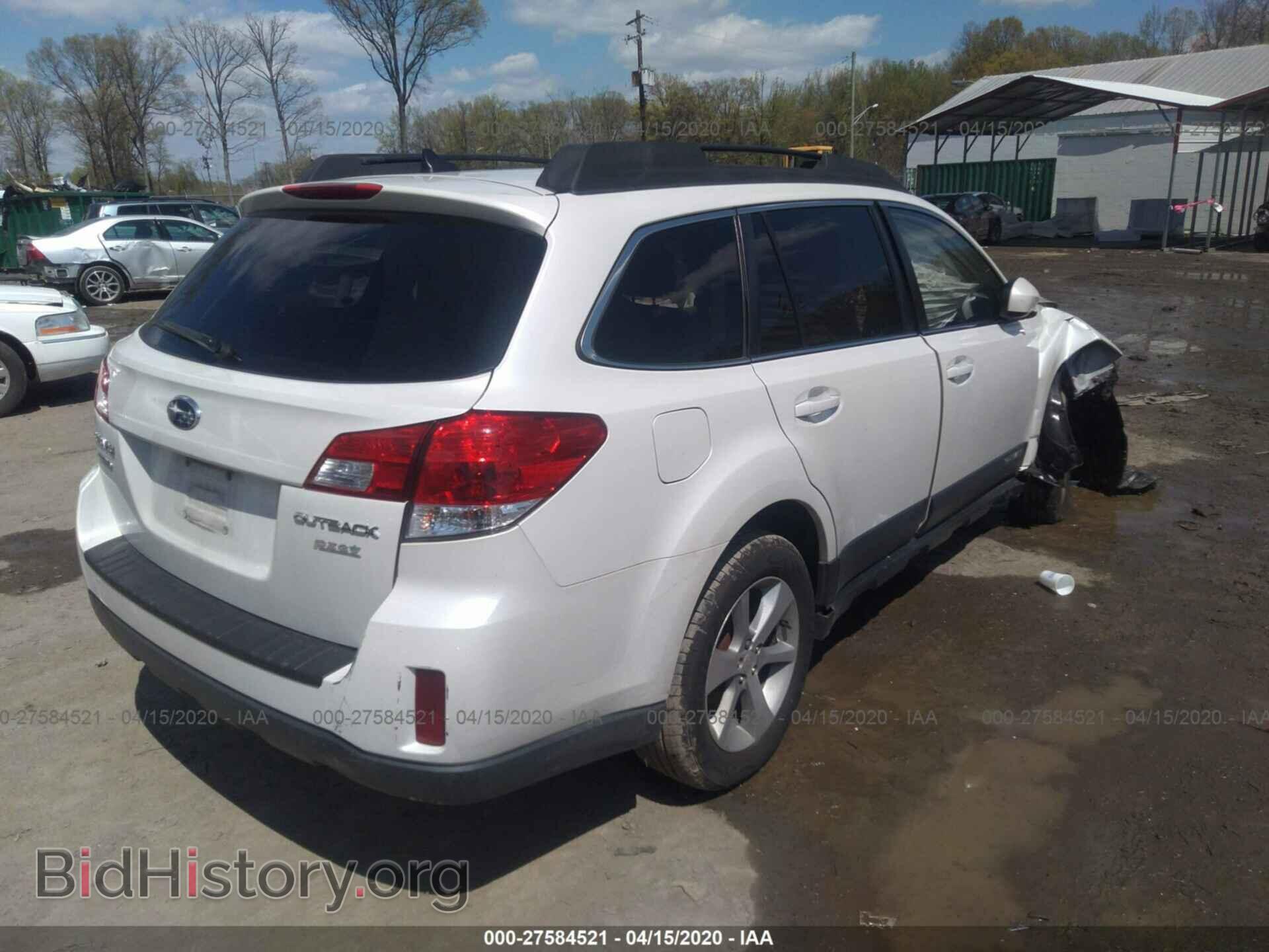 2013 SUBARU OUTBACK - VIN: 4S4BRBPC1D3317084 - Фото 4
