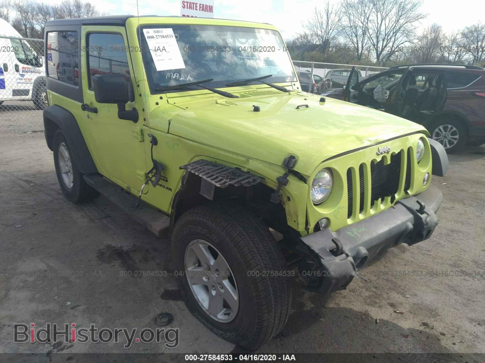 Фотография 1C4AJWAG6GL335112 - JEEP WRANGLER 2016