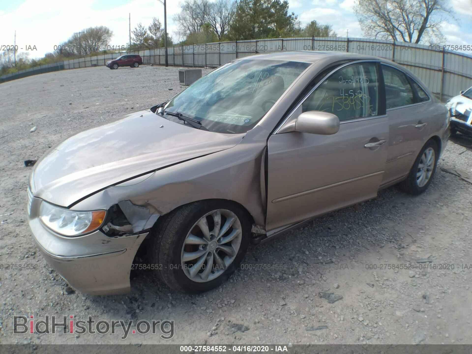 2006 HYUNDAI AZERA - VIN: KMHFC46F86A101080 - Фото 2