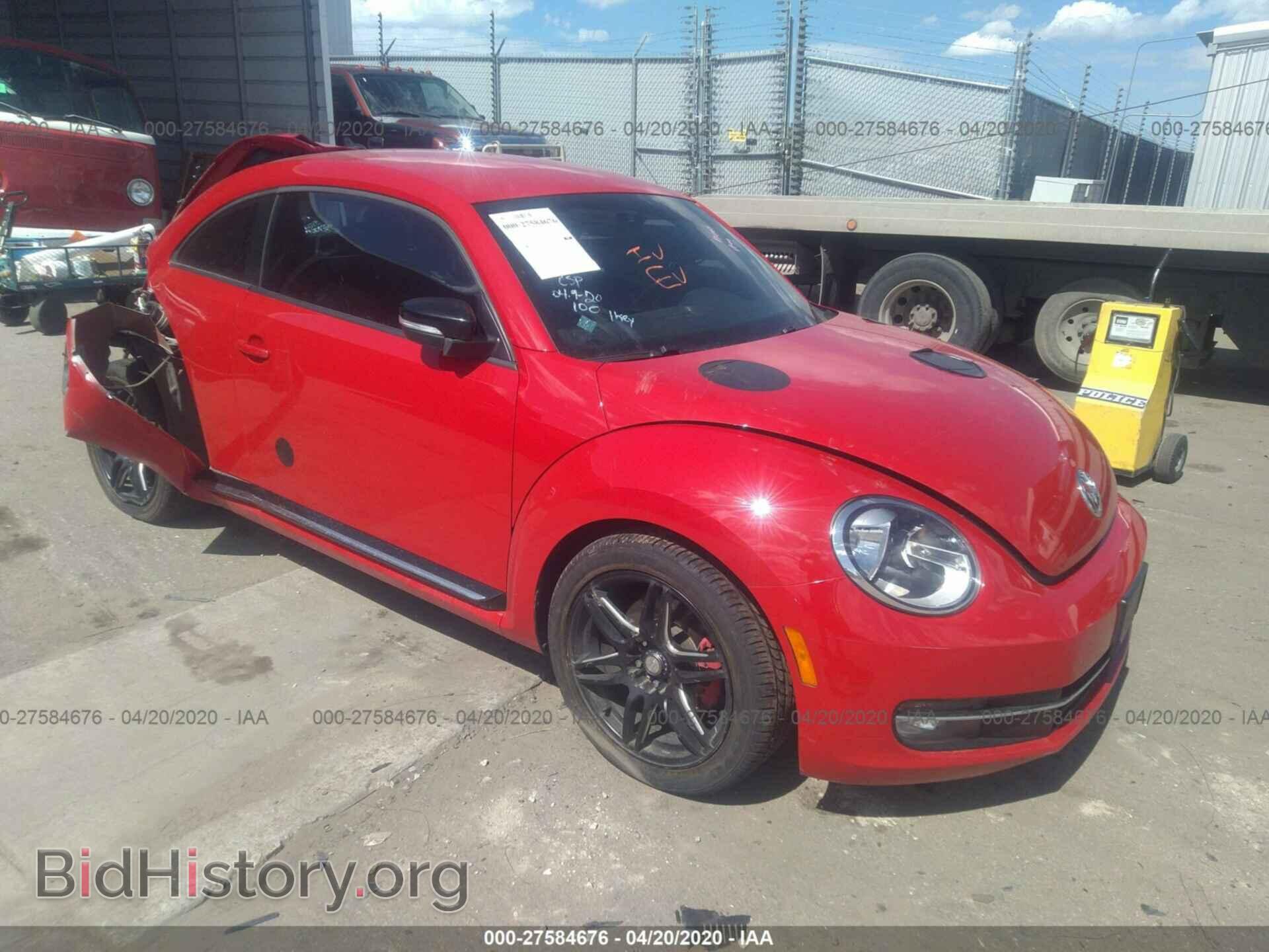 Фотография 3VWVA7AT5CM608700 - VOLKSWAGEN BEETLE 2012