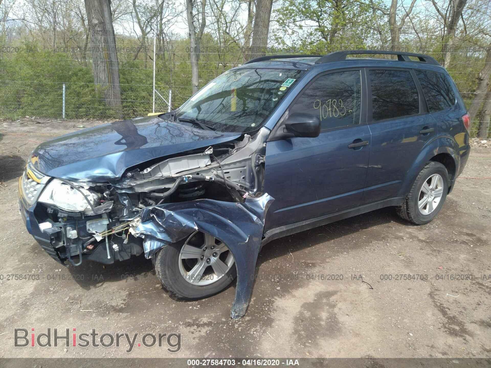 2011 SUBARU FORESTER - VIN: JF2SHBBC0BH720005 - Фото 2