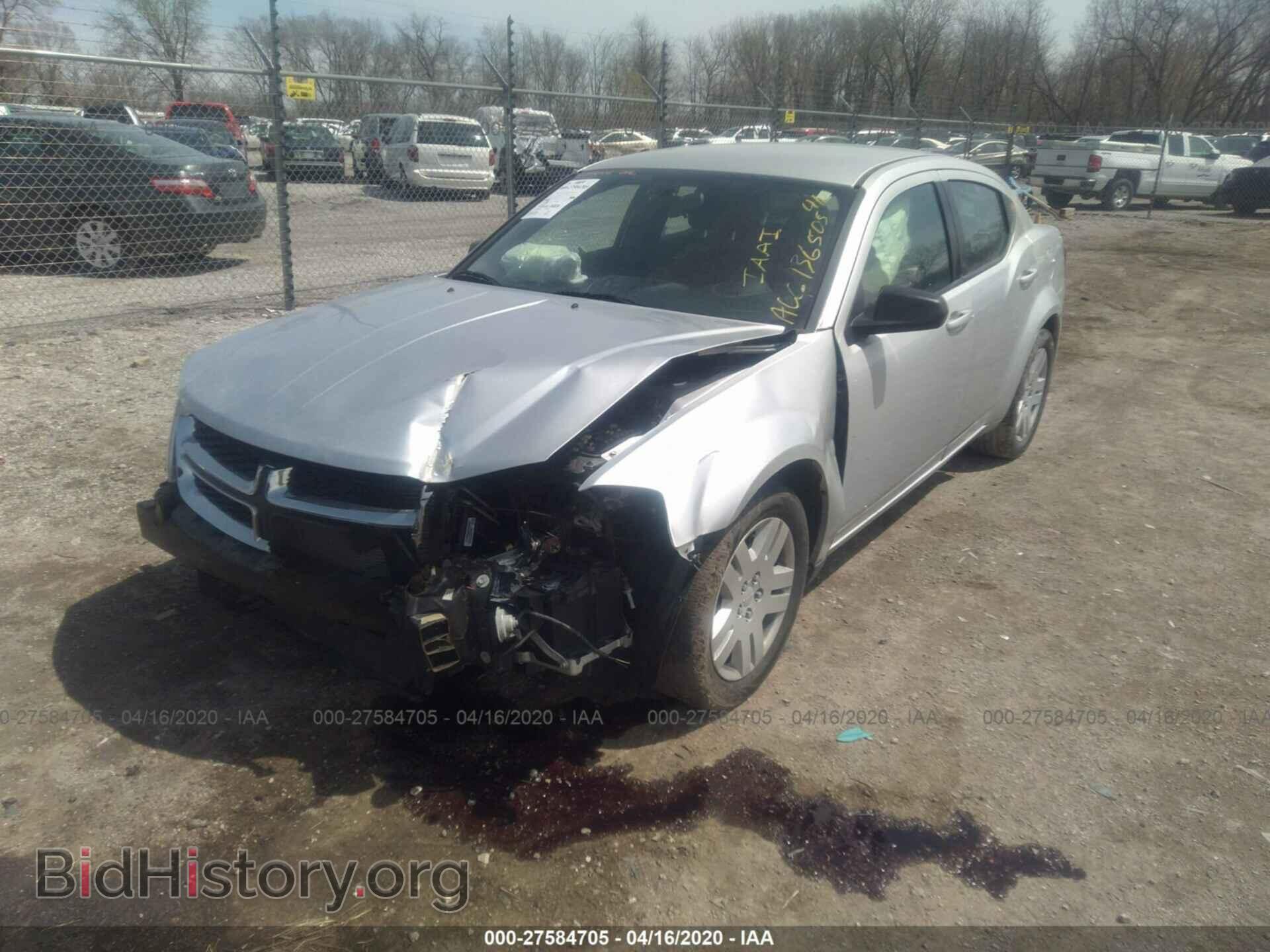 2012 DODGE AVENGER - VIN: 1C3CDZAB4CN136505 - Photo 2