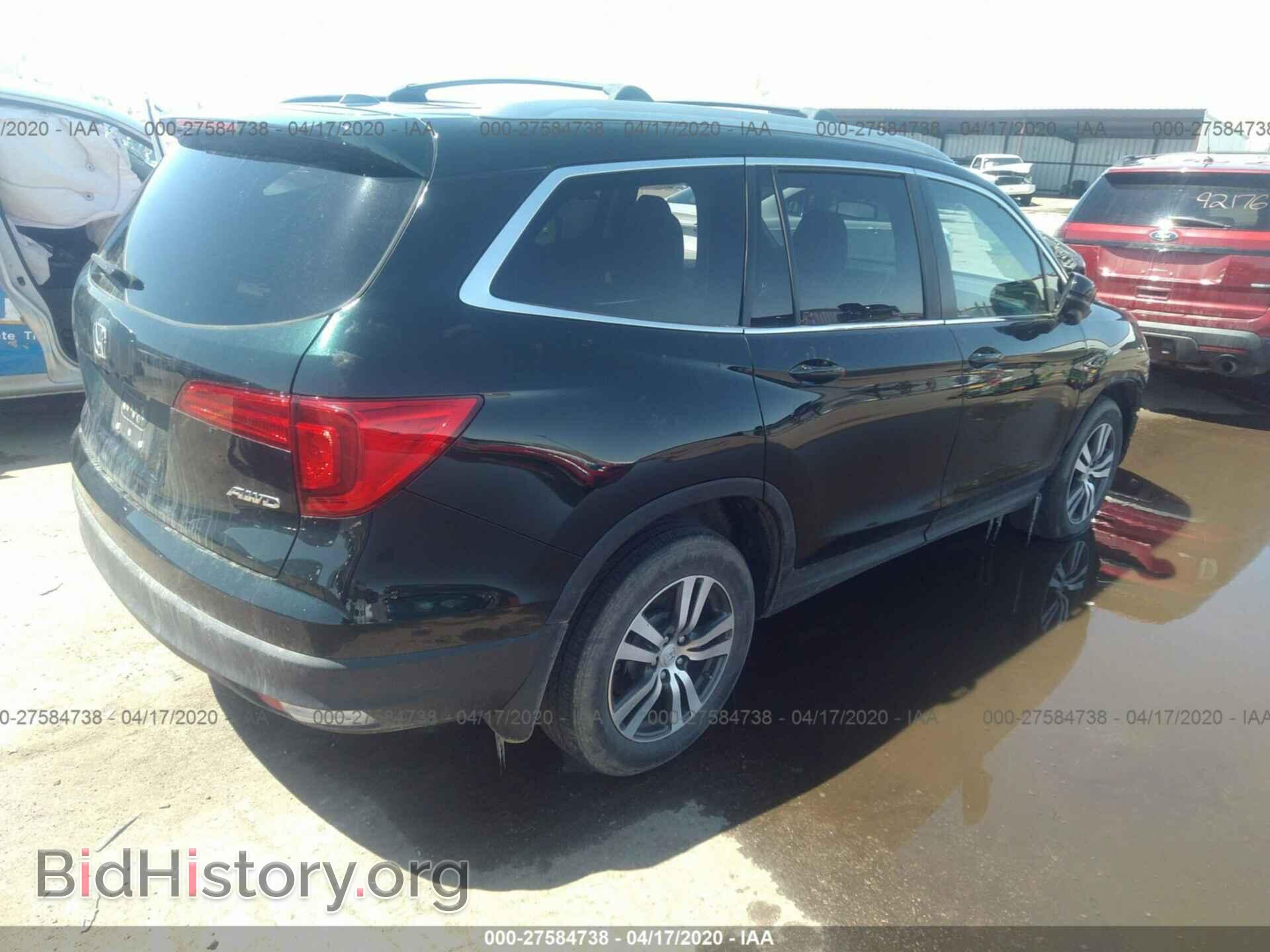 2016 HONDA PILOT - VIN: 5FNYF6H51GB047585 - Фото 4