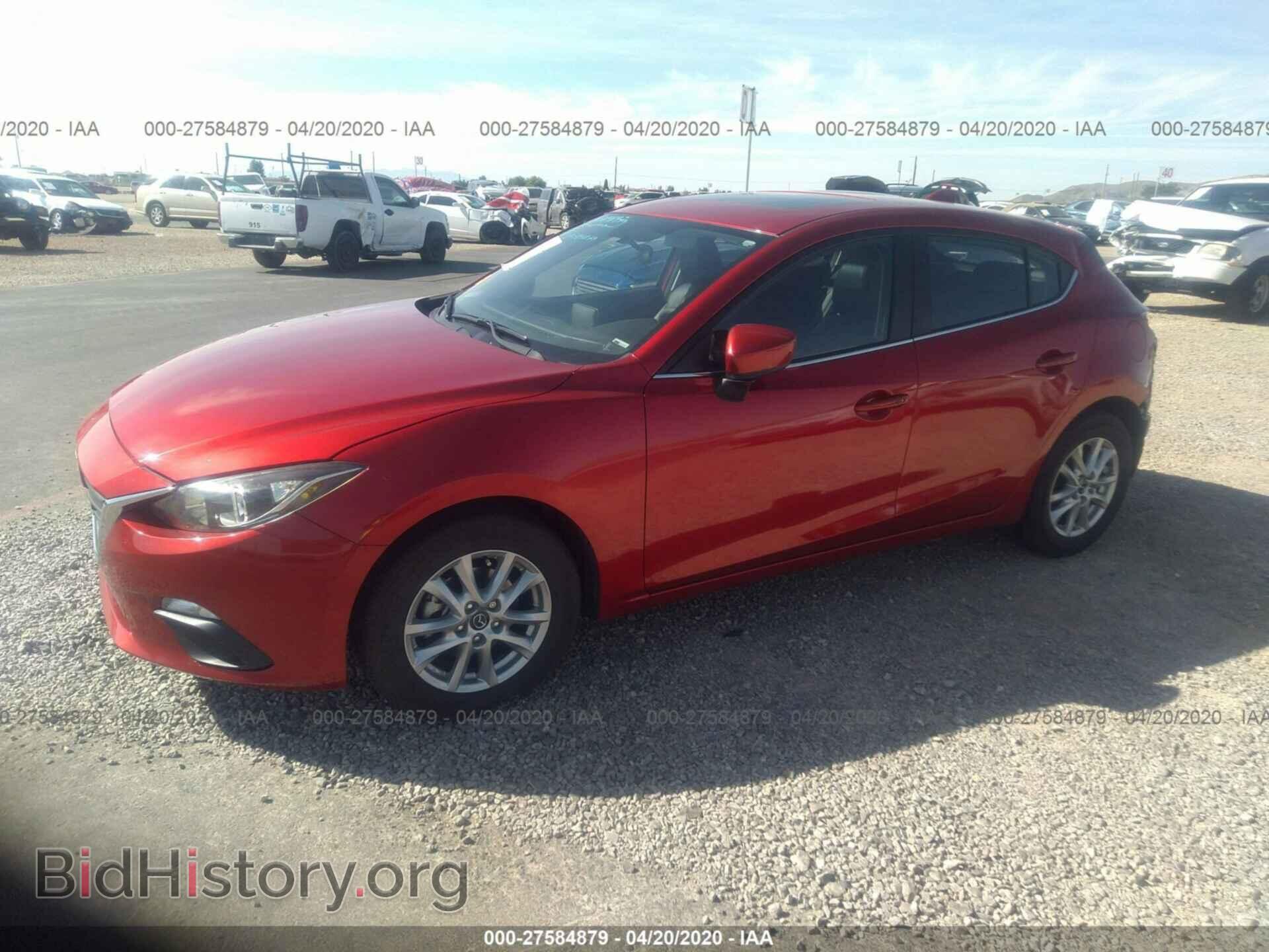 2014 MAZDA 3 - VIN: JM1BM1M70E1192516 - Фото 2