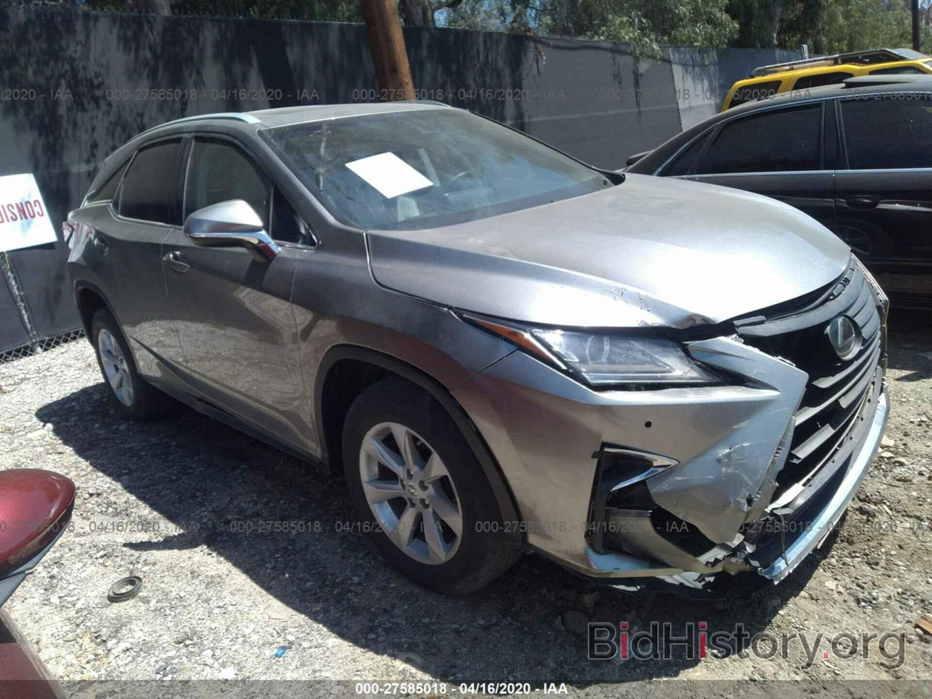 Photo 2T2ZZMCA3HC087687 - LEXUS RX 2017