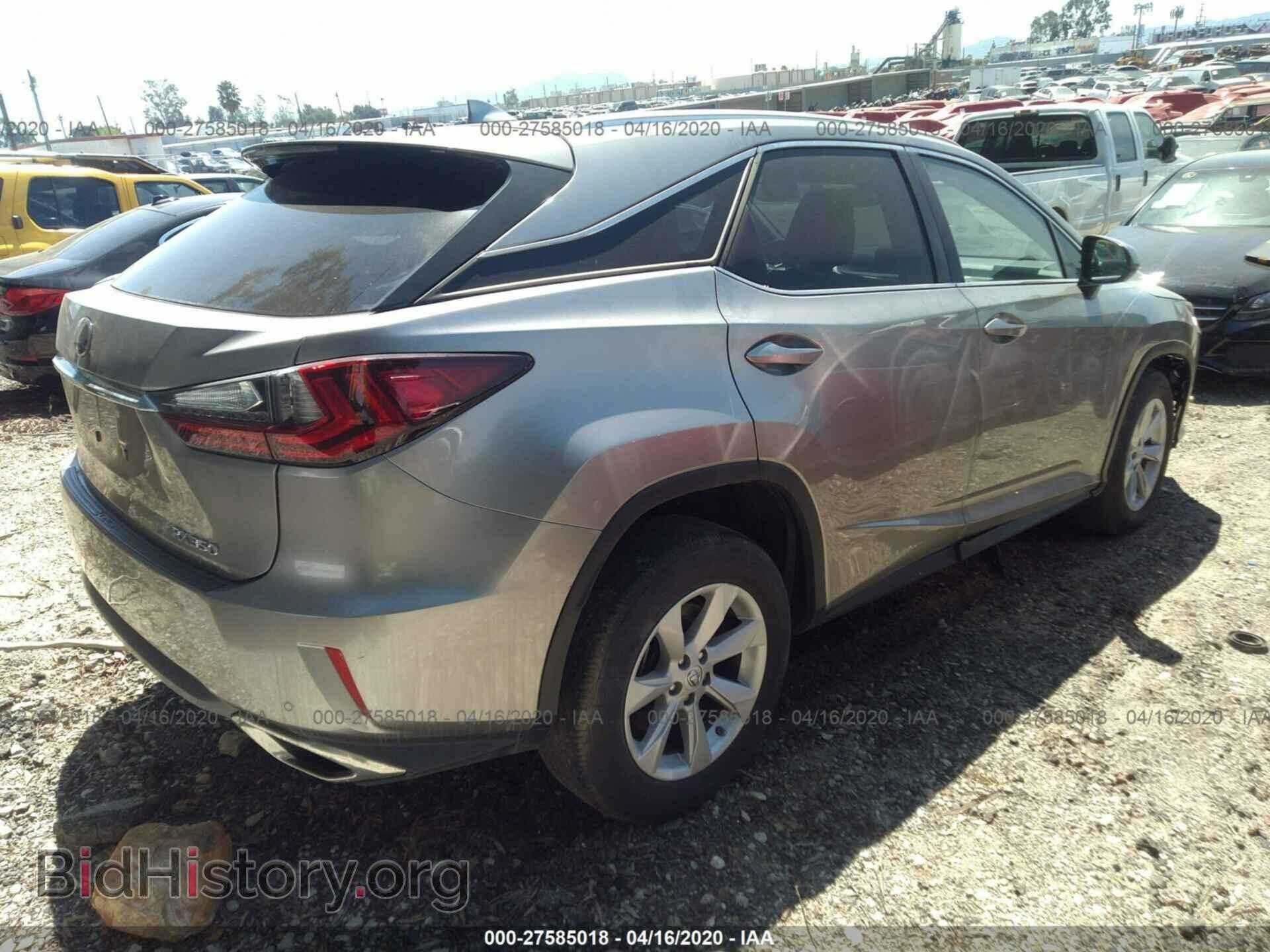 2017 LEXUS RX - VIN: 2T2ZZMCA3HC087687 - Фото 4