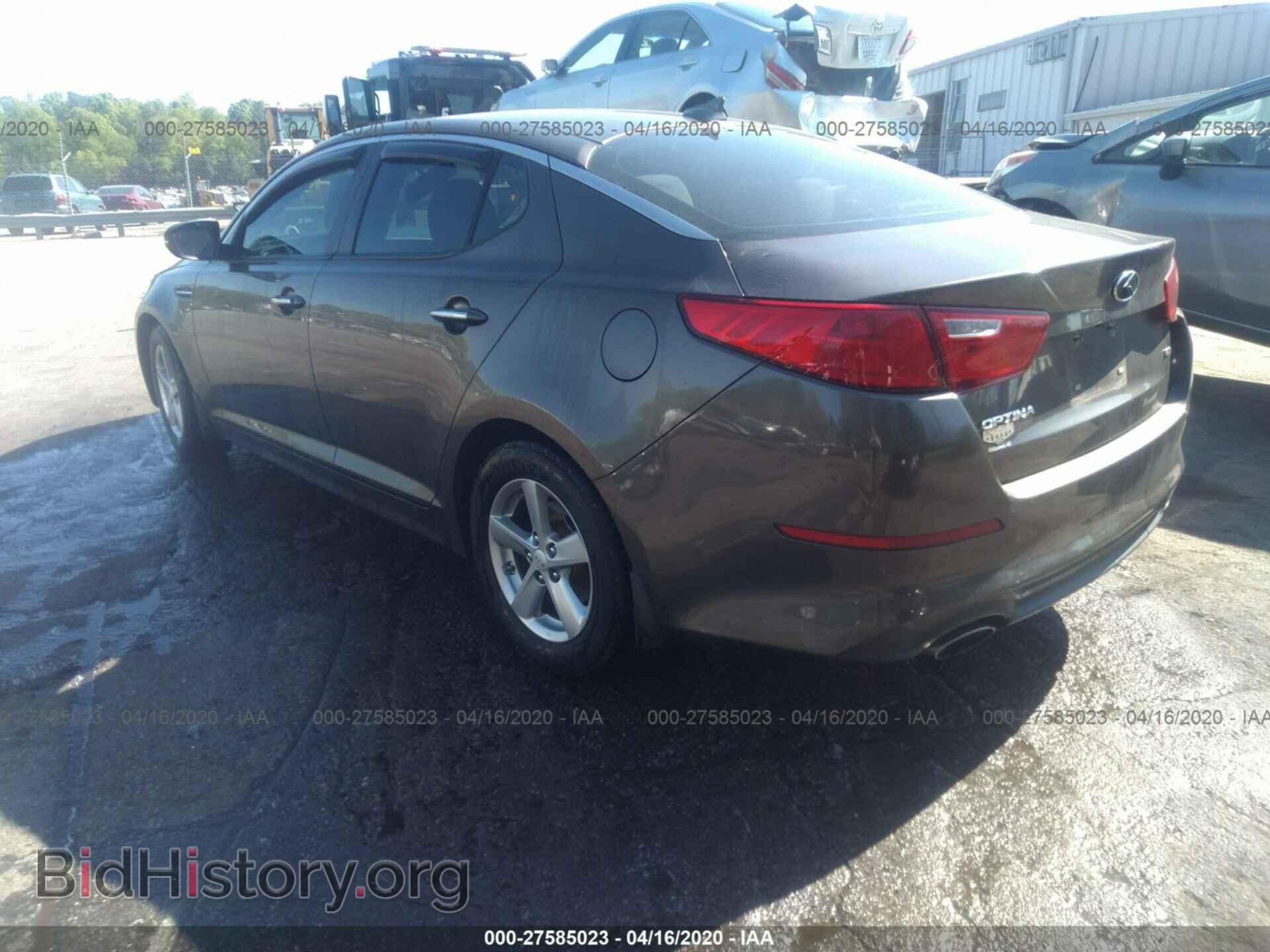 2014 KIA OPTIMA - VIN: 5XXGM4A75EG299092 - Фото 3