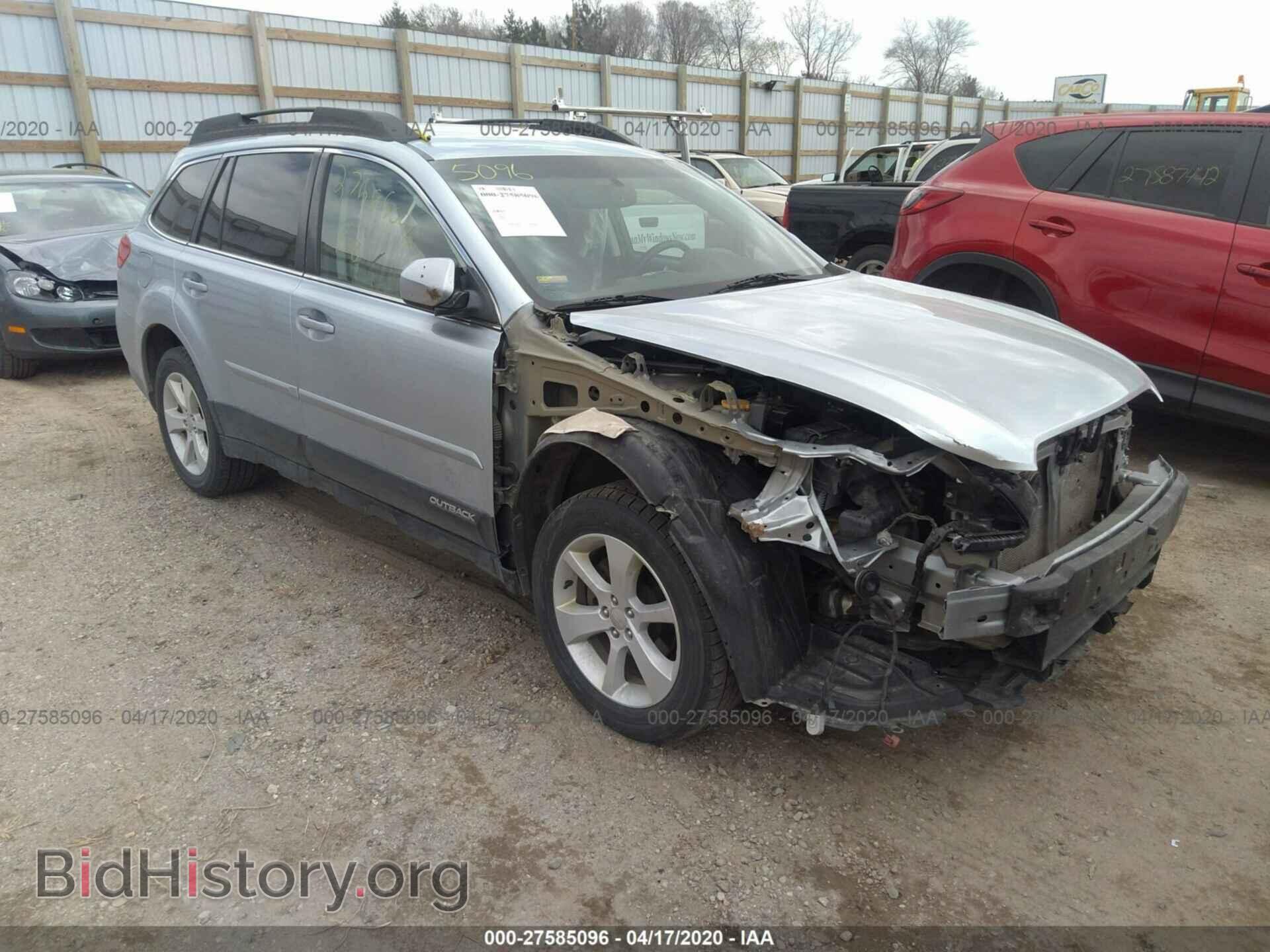 Фотография 4S4BRCCC7E3294729 - SUBARU OUTBACK 2014