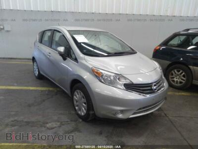 2016 Nissan VERSA NOTE S/S Plus/SV/SL/SR, серебристый — VIN 3N1CE2CP0GL371064, IAAI