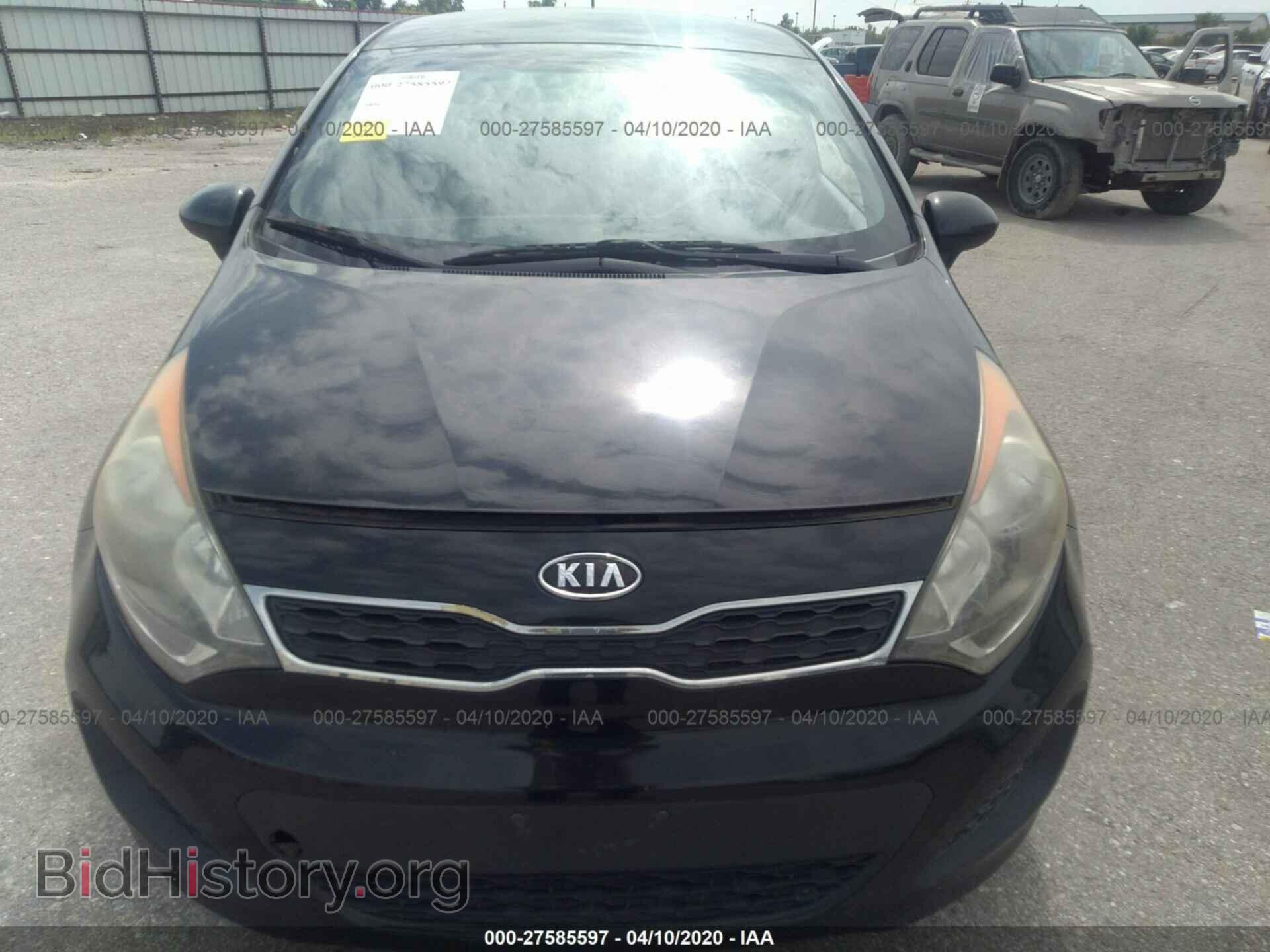 2012 KIA RIO - VIN: KNADN5A3XC6090832 - Фото 6