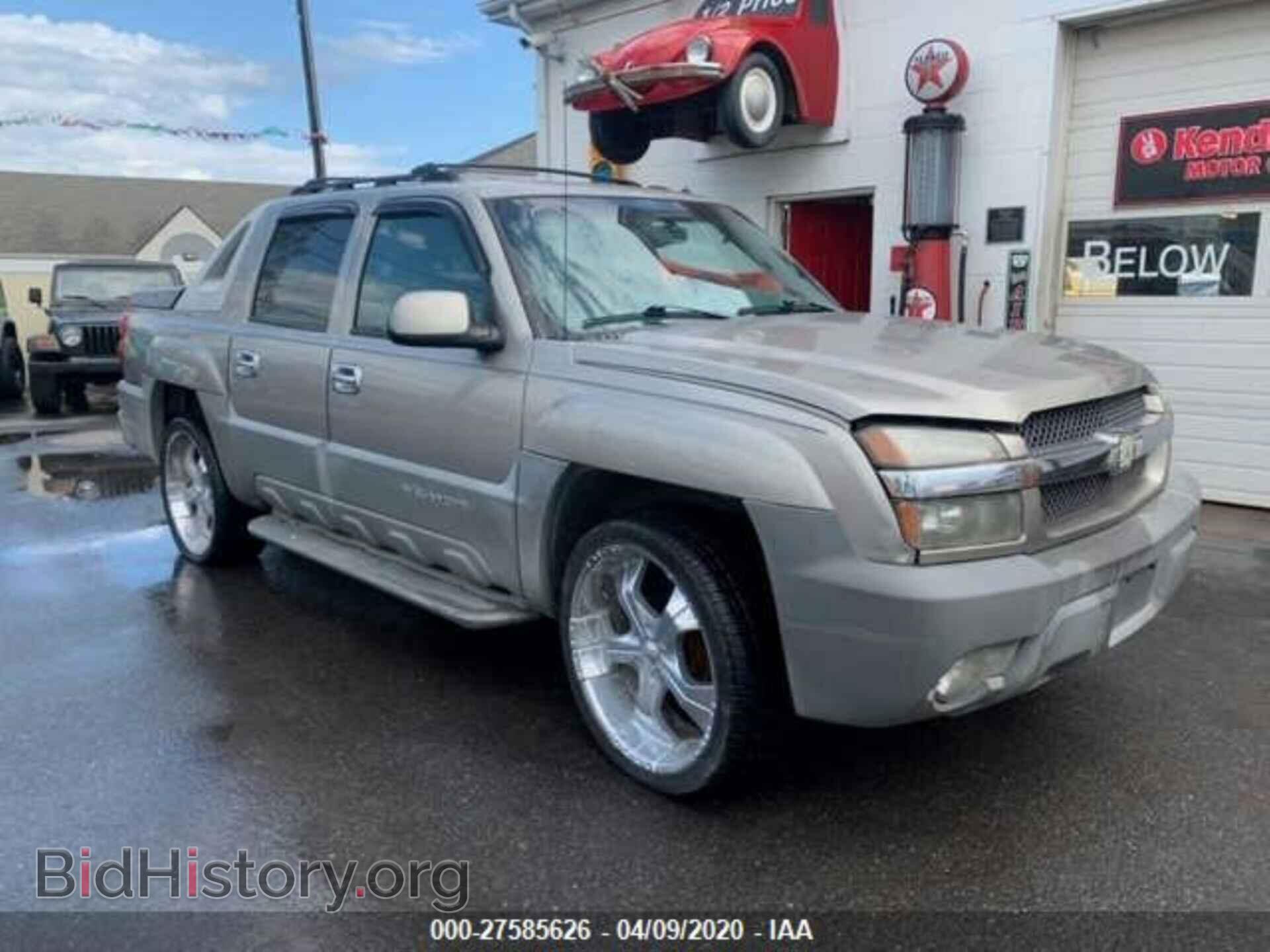 Фотография 3GNEC13TB2G236667 - CHEVROLET AVALANCHE 2002