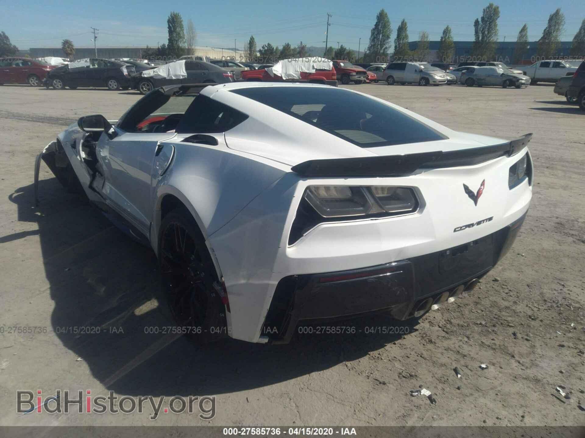 2018 CHEVROLET CORVETTE - VIN: 1G1YT2D64J5601736 - Фото 3