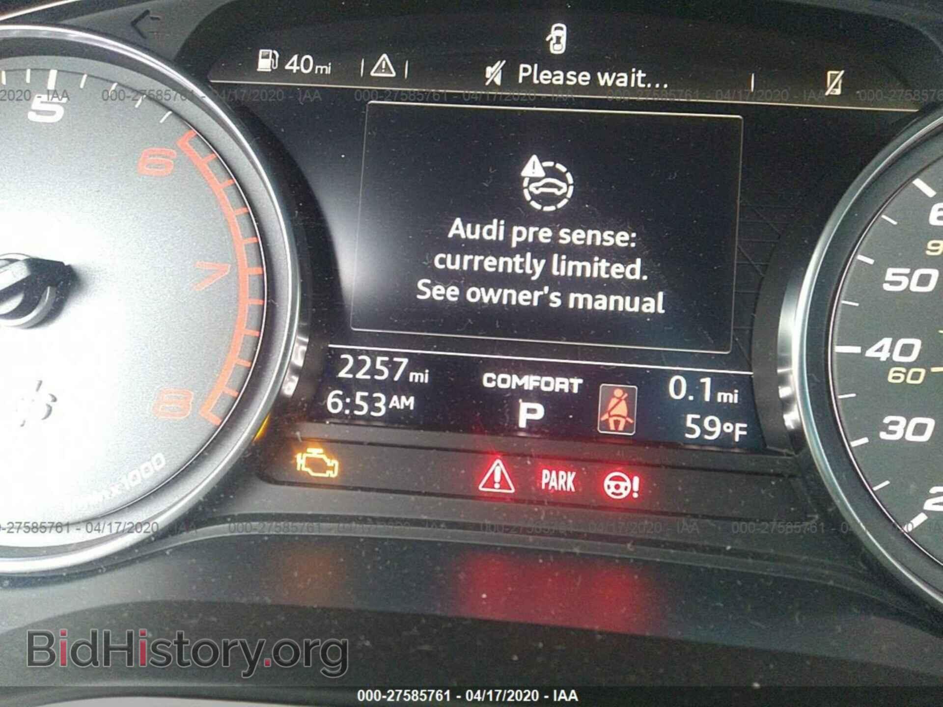 2019 AUDI S4 - VIN: WAUA4AF46KA109422 - Photo 7