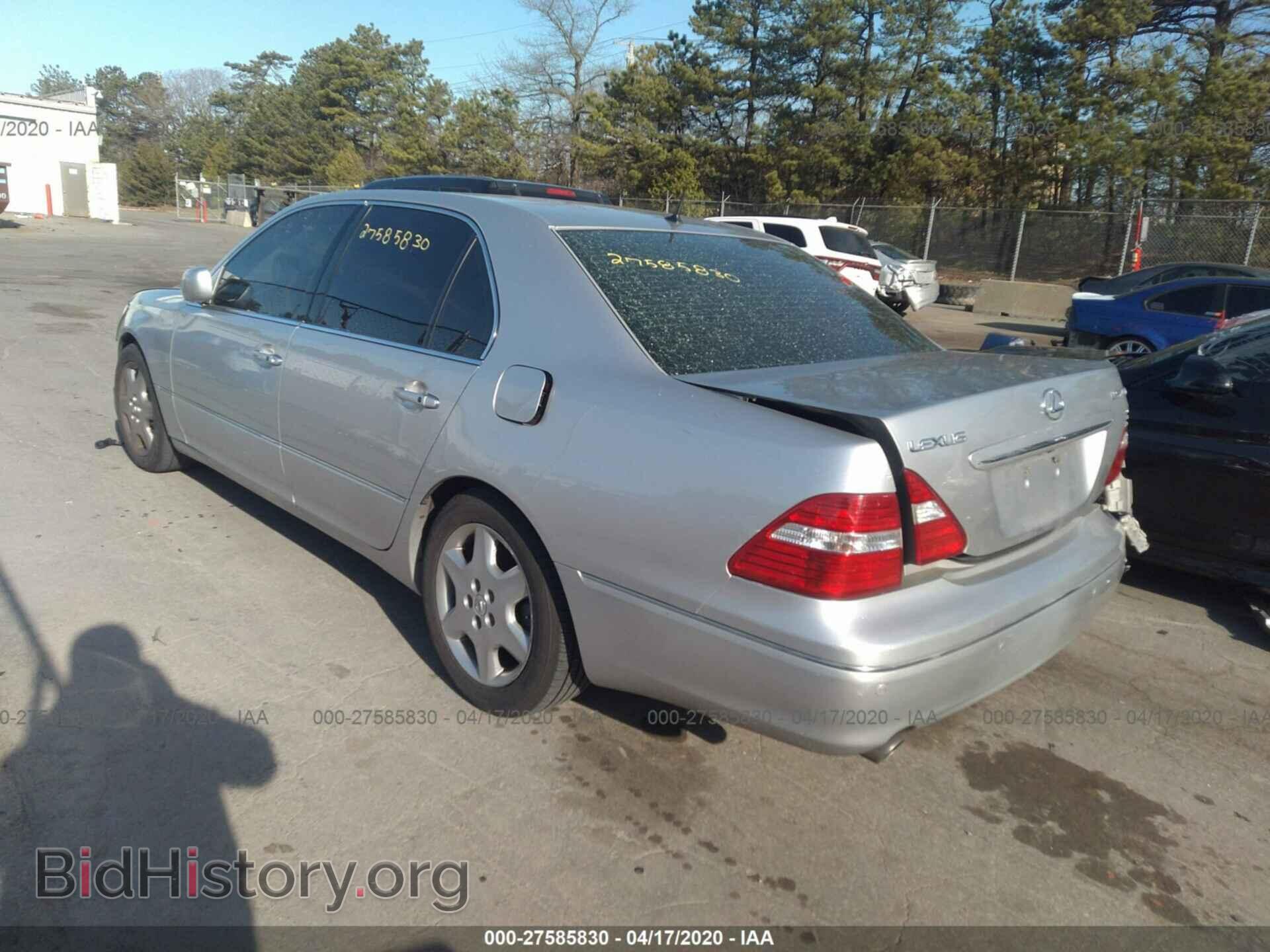2004 LEXUS LS - VIN: JTHBN36F040160147 - Photo 3