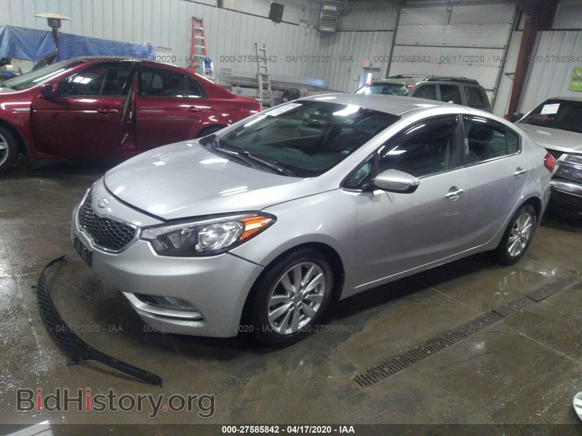 2014 KIA FORTE - VIN: KNAFX4A86E5096676 - Фото 2