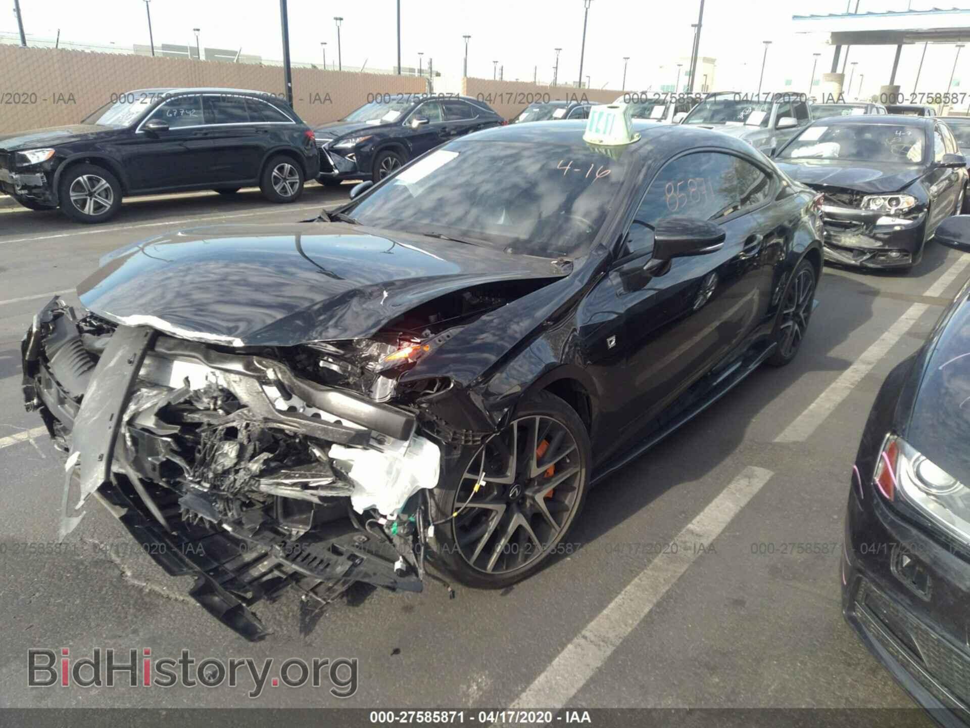 2018 LEXUS RC - VIN: JTHHZ5BC4J5018873 - Фото 2