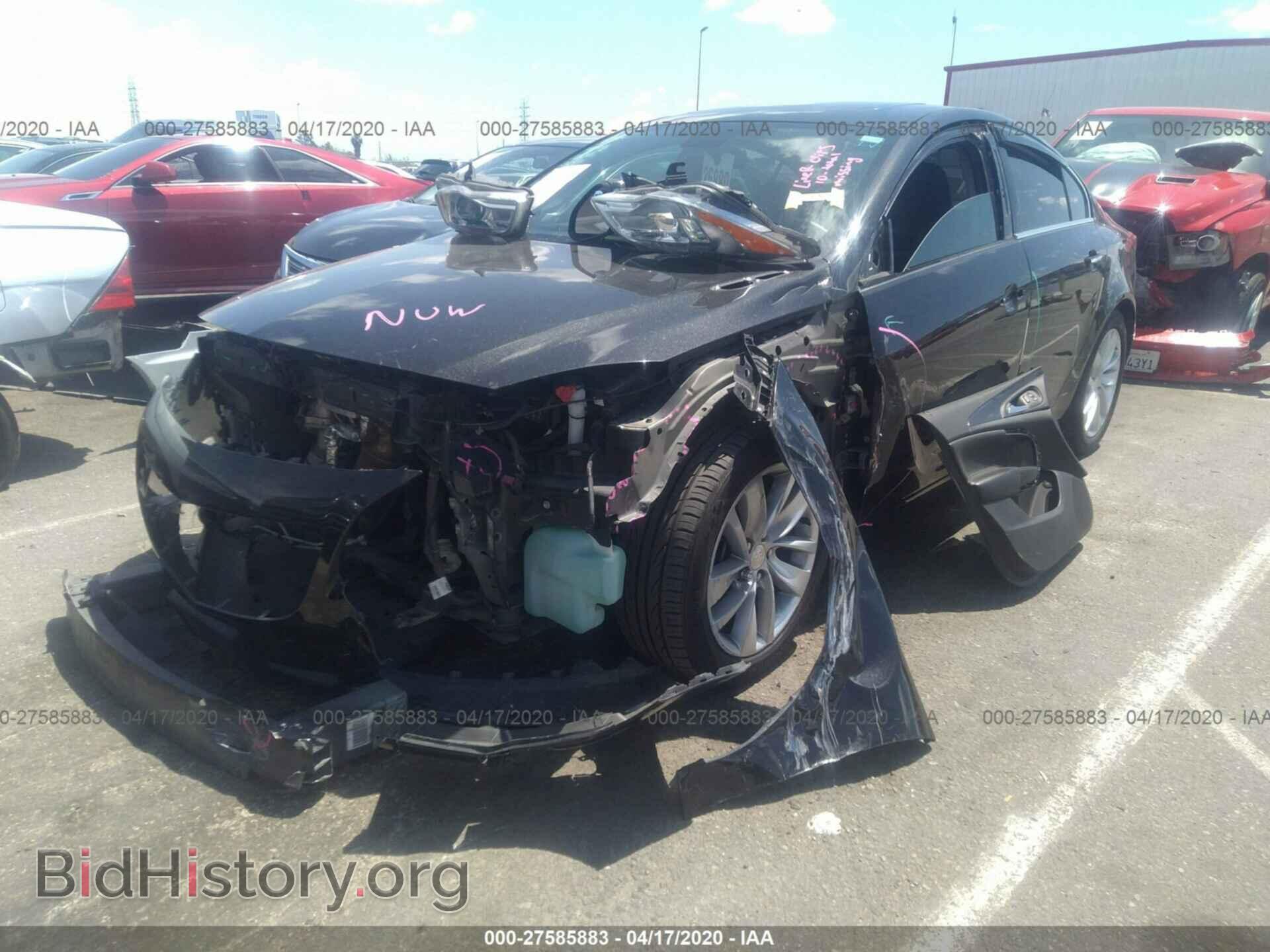 2014 BUICK REGAL - VIN: 2G4GN5EX9E9183071 - Фото 2