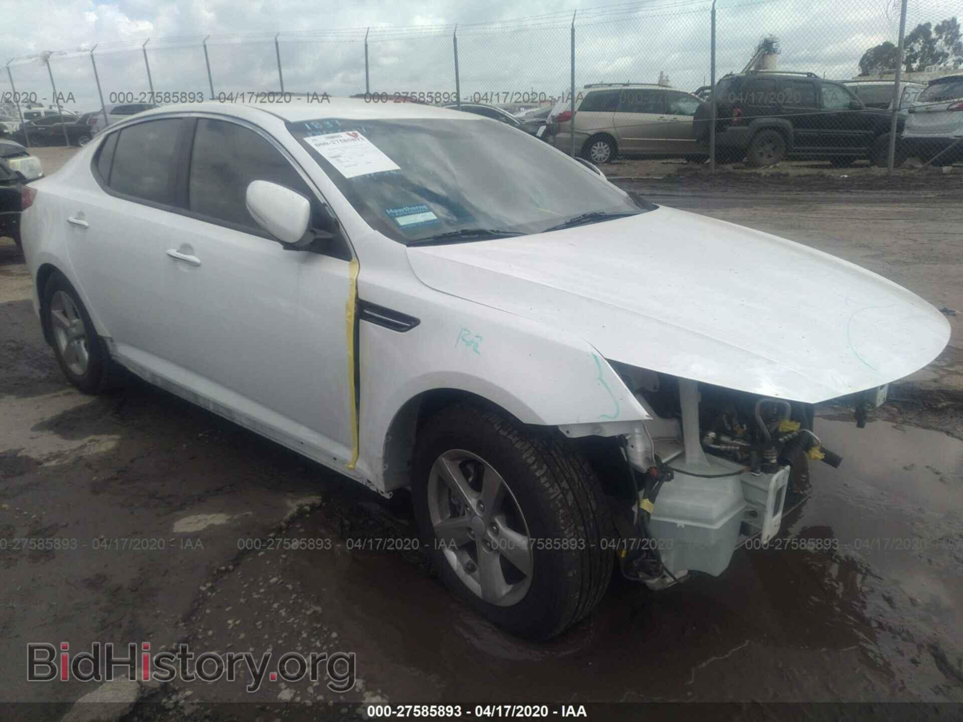 Фотография KNAGM4A77E5482544 - KIA OPTIMA 2014