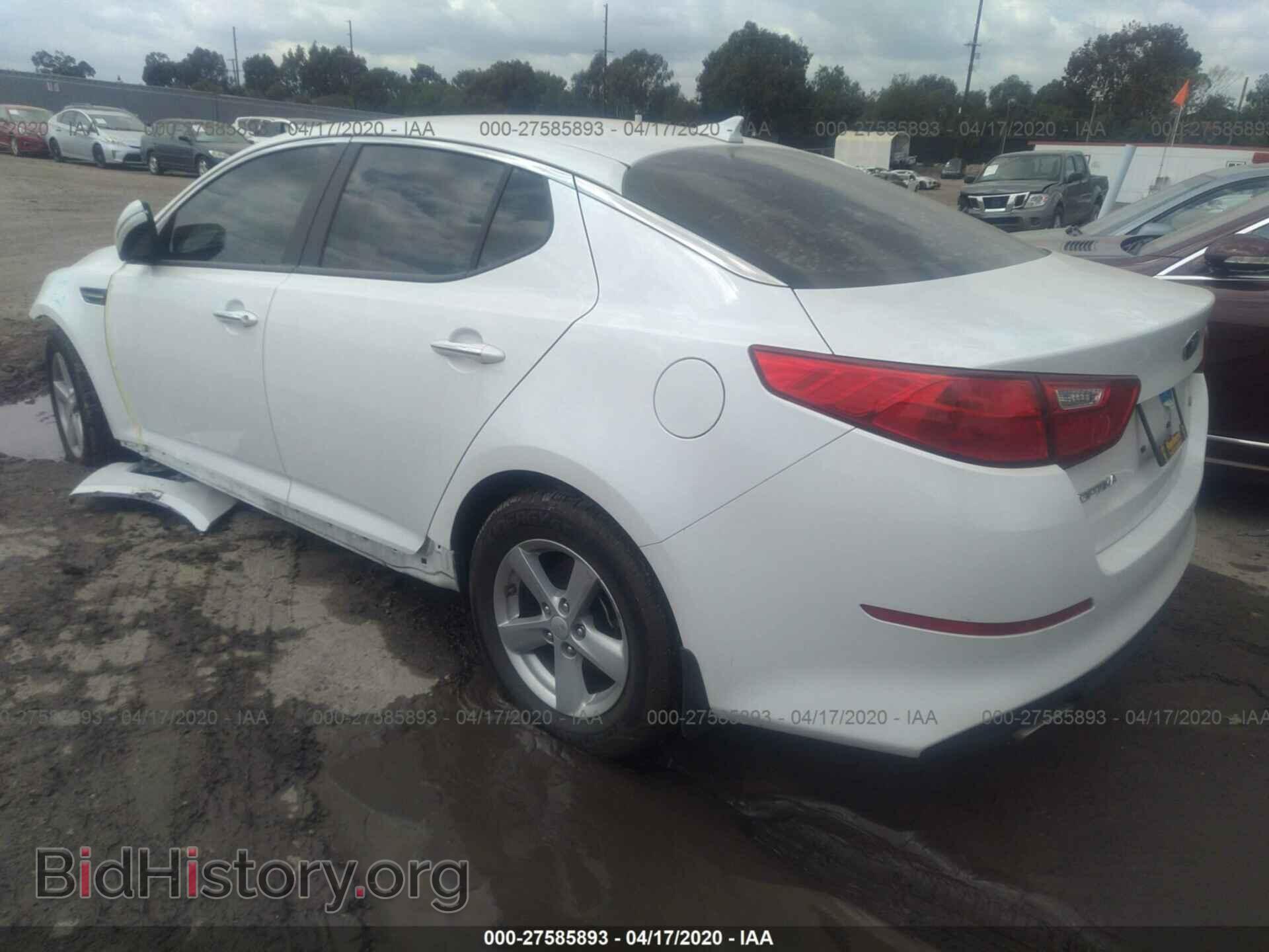 2014 KIA OPTIMA - VIN: KNAGM4A77E5482544 - Фото 3