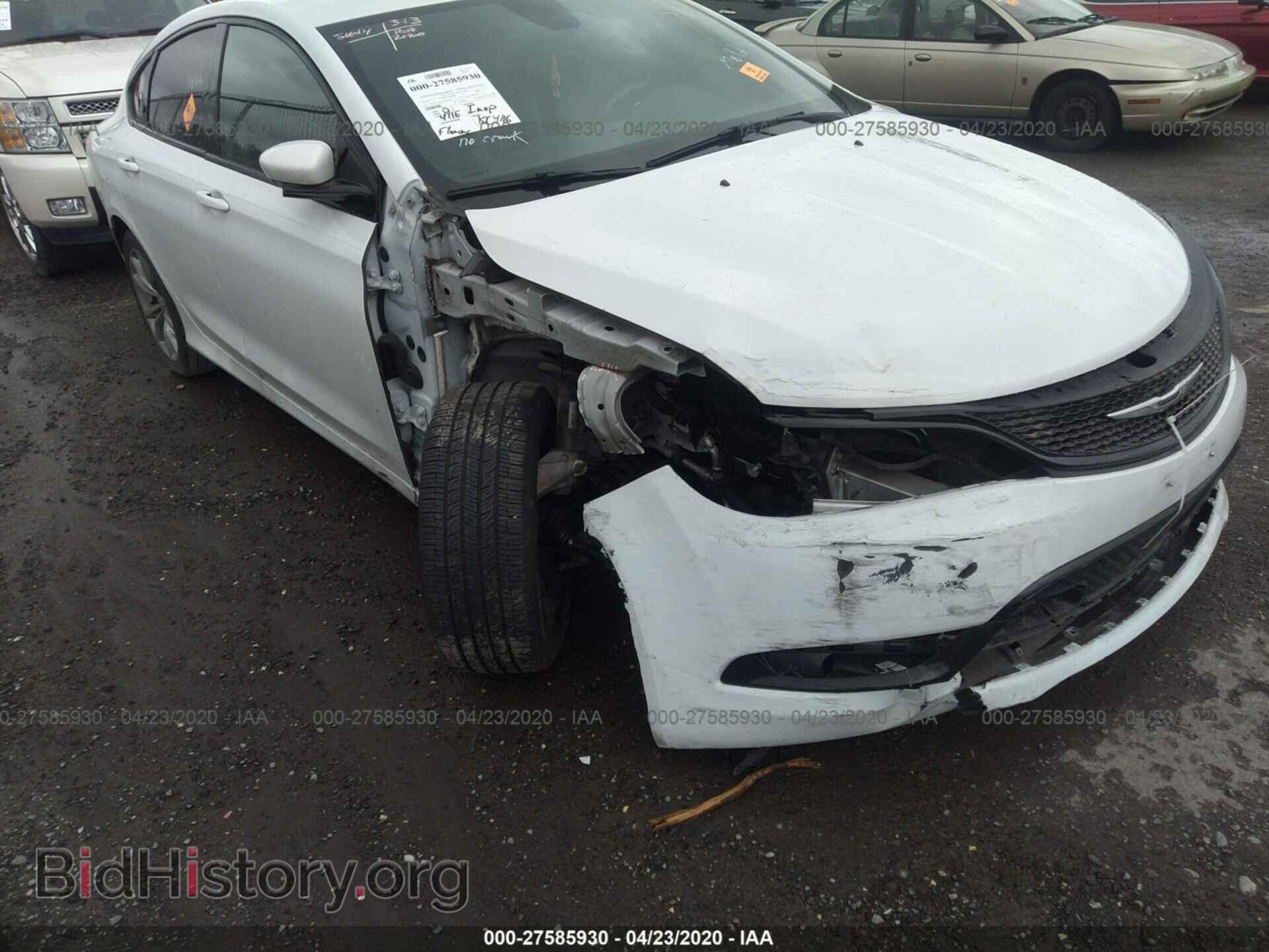 Фотография 1C3CCCBB4FN696379 - CHRYSLER 200 2015