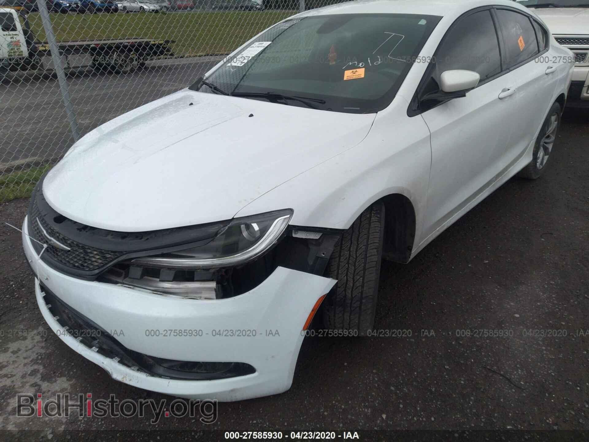 2015 CHRYSLER 200 - VIN: 1C3CCCBB4FN696379 - Фото 2