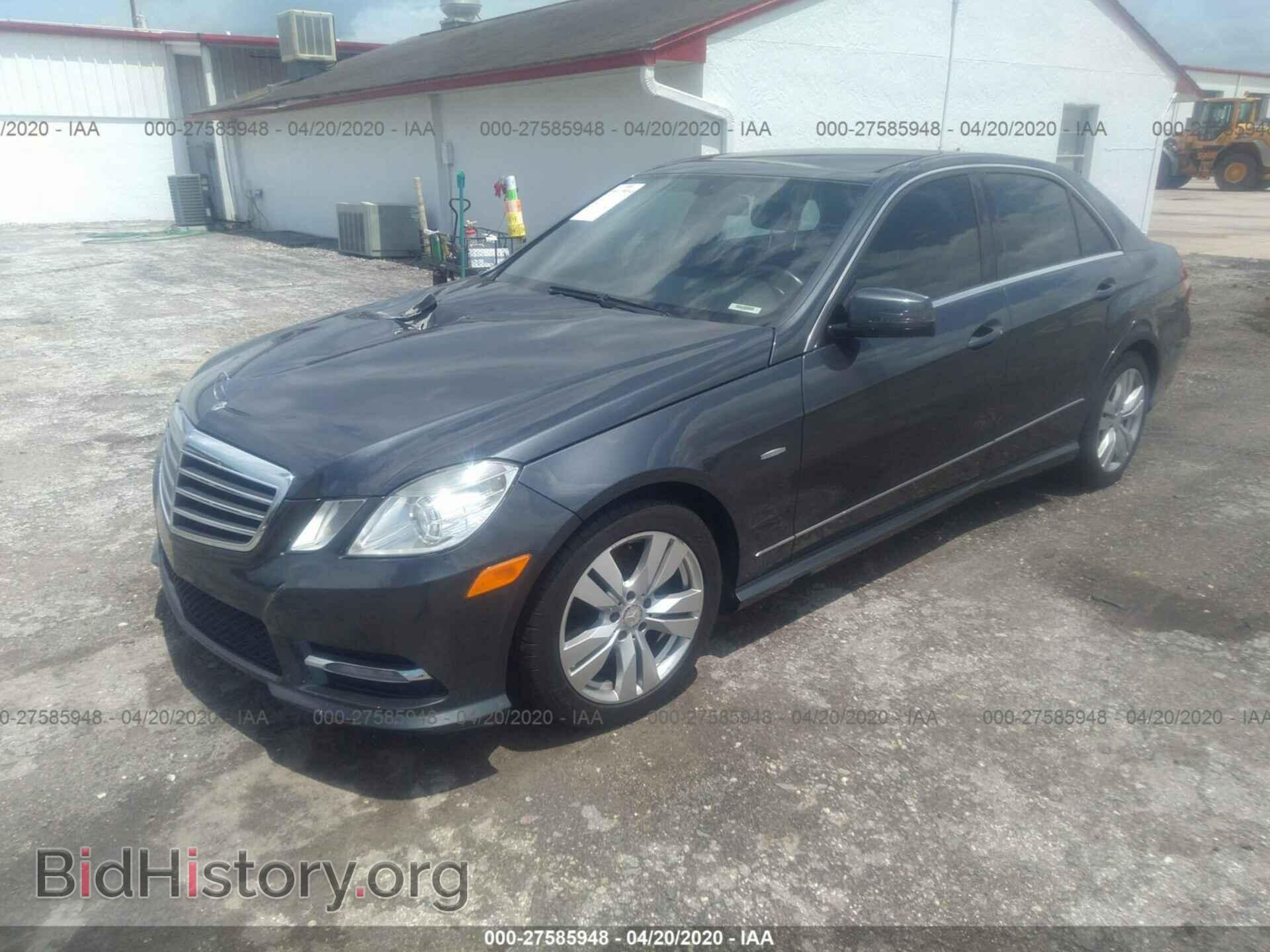 2012 MERCEDES-BENZ E - VIN: WDDHF2EB9CA548610 - Photo 2