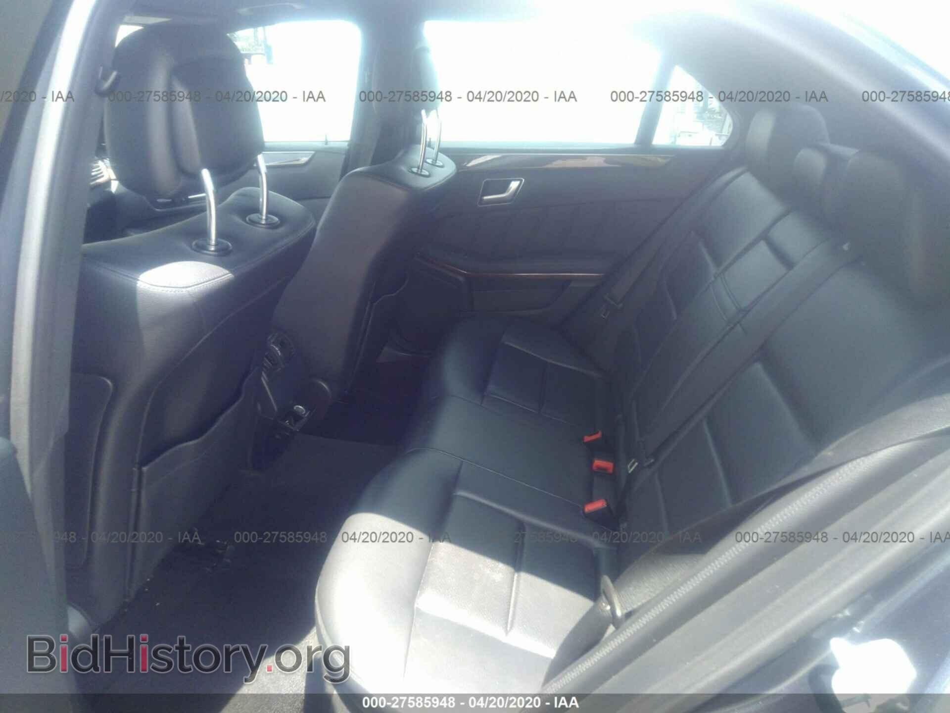 2012 MERCEDES-BENZ E - VIN: WDDHF2EB9CA548610 - Photo 8