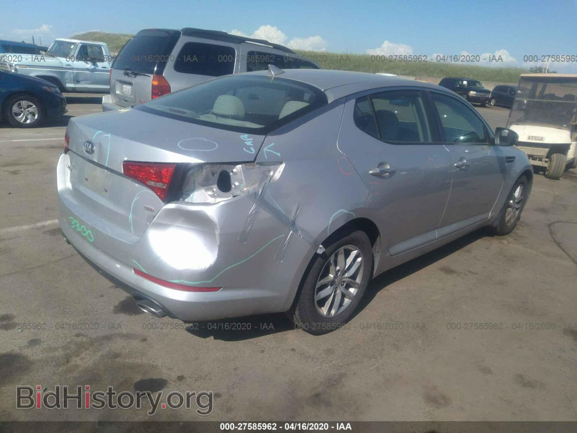 2013 KIA OPTIMA - VIN: KNAGM4A71D5415243 - Photo 4