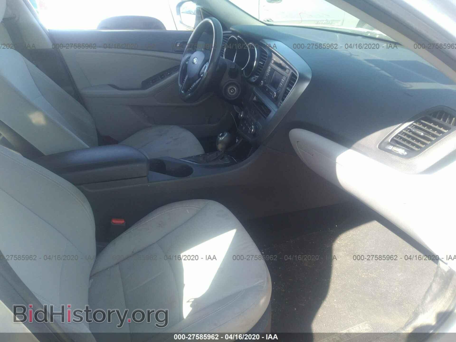 2013 KIA OPTIMA - VIN: KNAGM4A71D5415243 - Photo 5