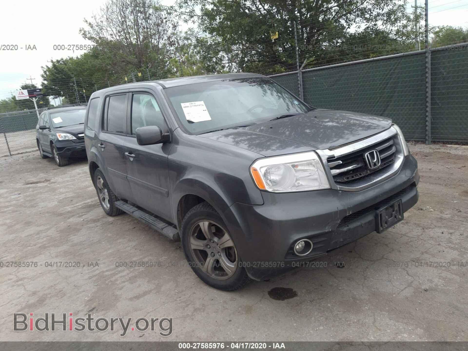 Photo 5FNYF3H54DB024408 - HONDA PILOT 2013