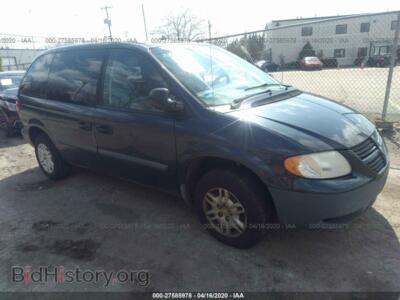 2007 Dodge CARAVAN SE, синий — VIN 1D4GP25B57B182134, IAAI