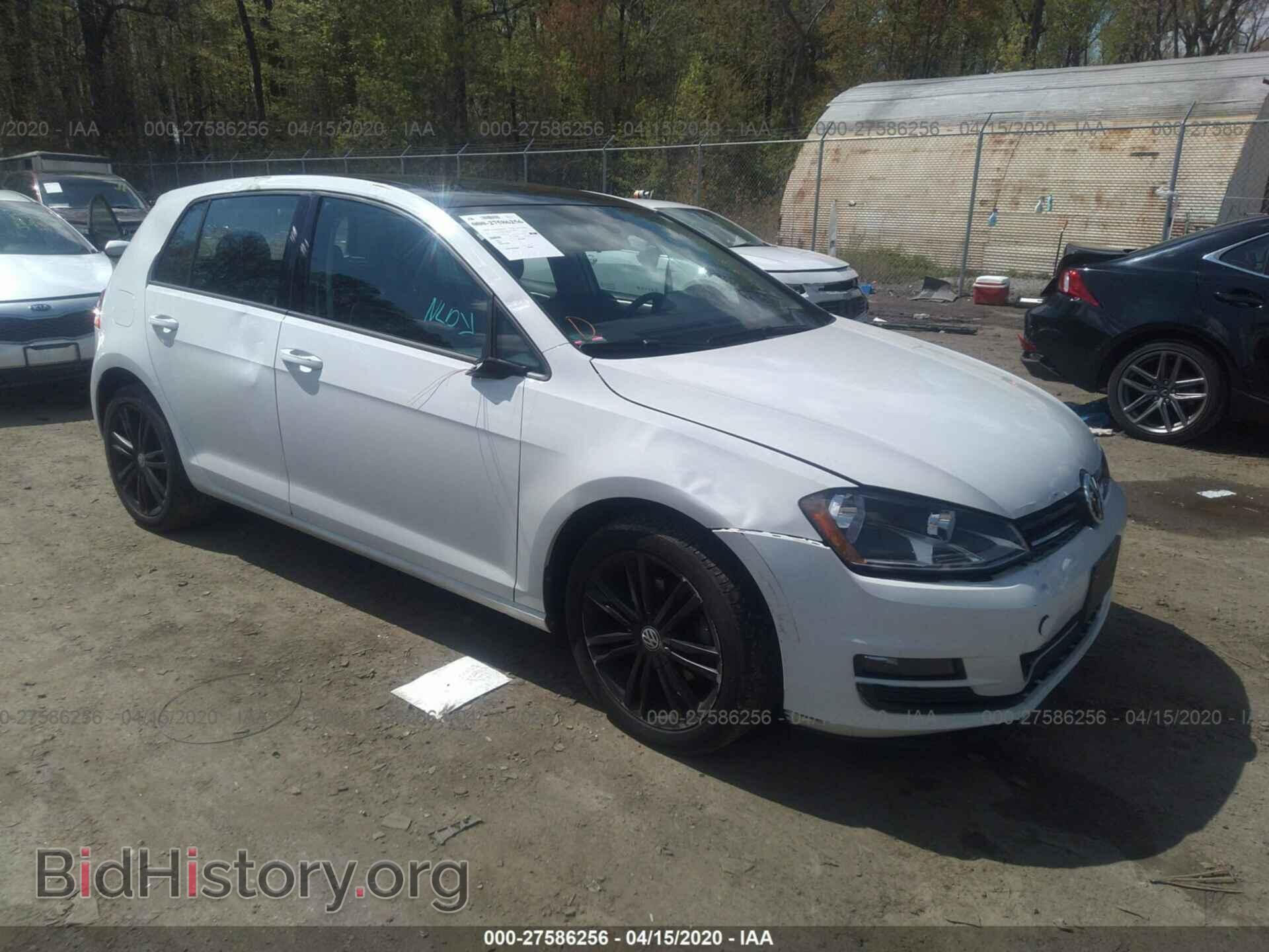 Фотография  - VOLKSWAGEN GOLF 2015
