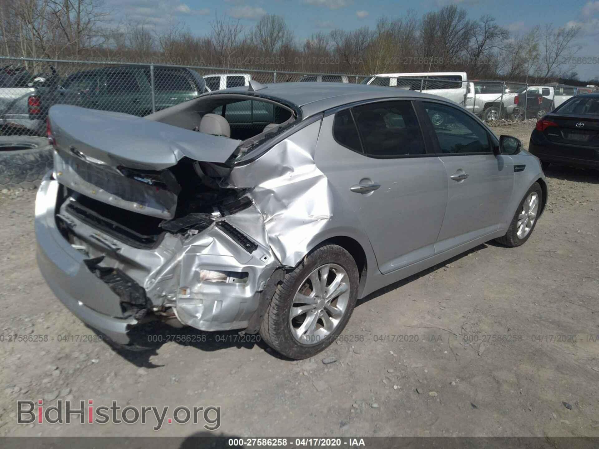 2013 KIA OPTIMA - VIN: 5XXGN4A73DG241333 - Фото 4