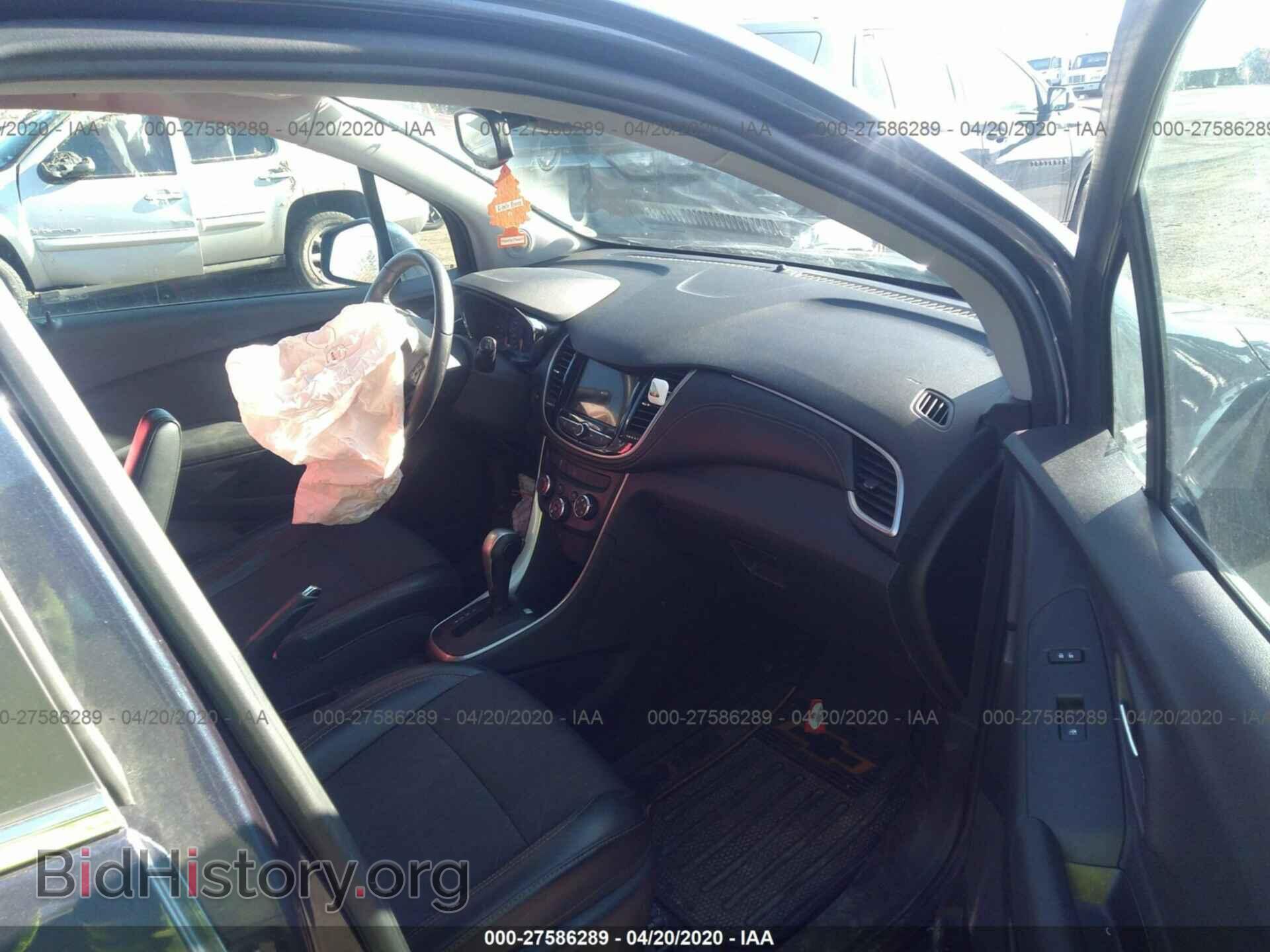 2018 CHEVROLET TRAX - VIN: 3GNCJLSB3JL299926 - Фото 5
