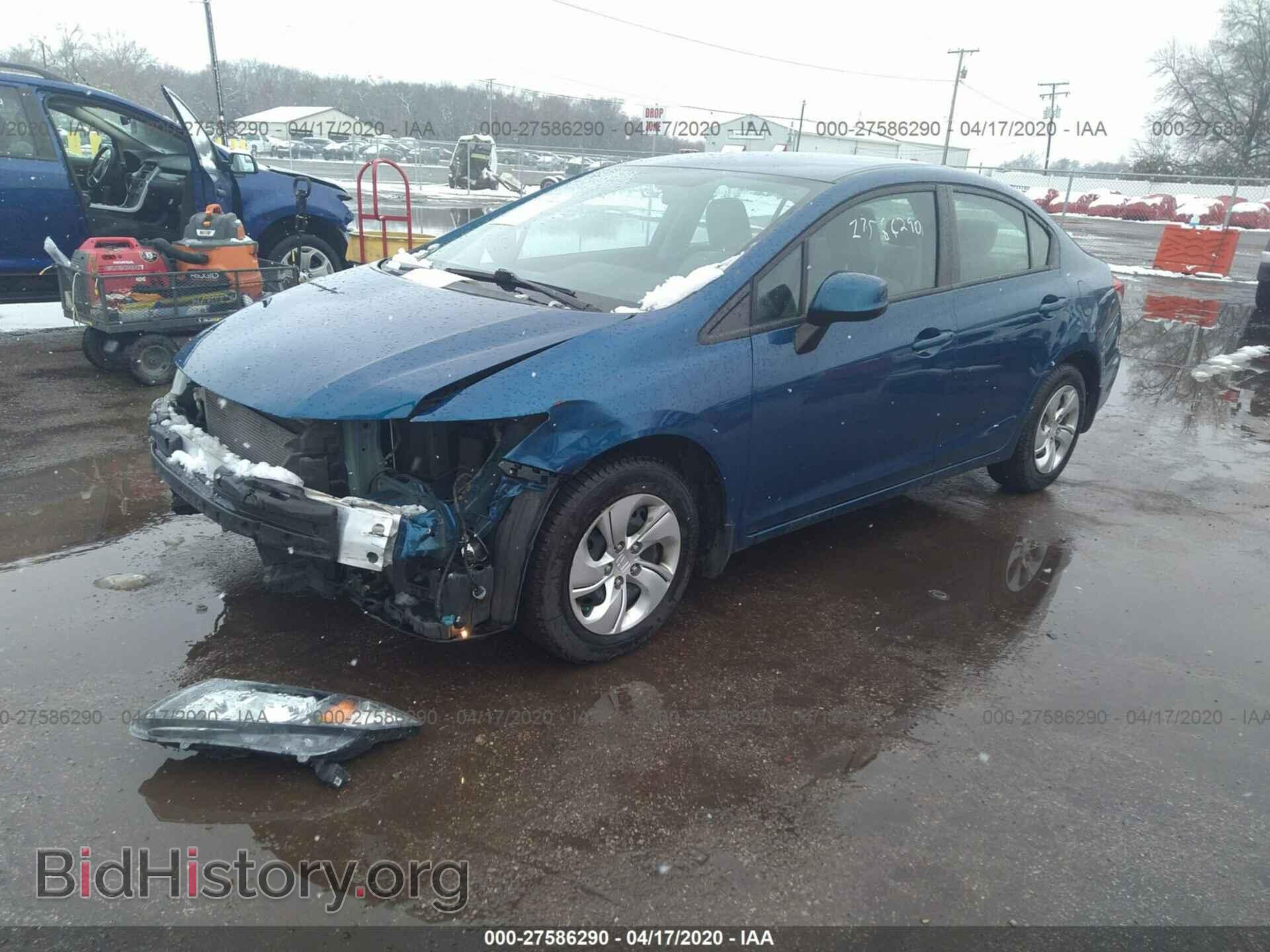 2013 HONDA CIVIC - VIN: 19XFB2F51DE090484 - Photo 2